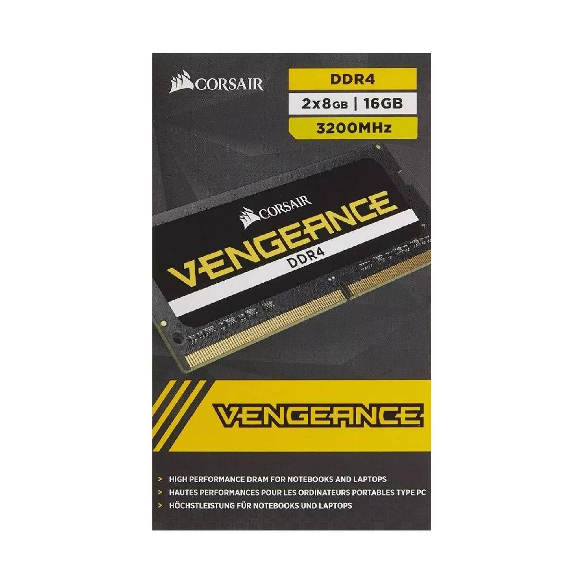 Memoria RAM Corsair Vengeance 16GB 2x8GB DDR4 3200MHz SODIMM-1