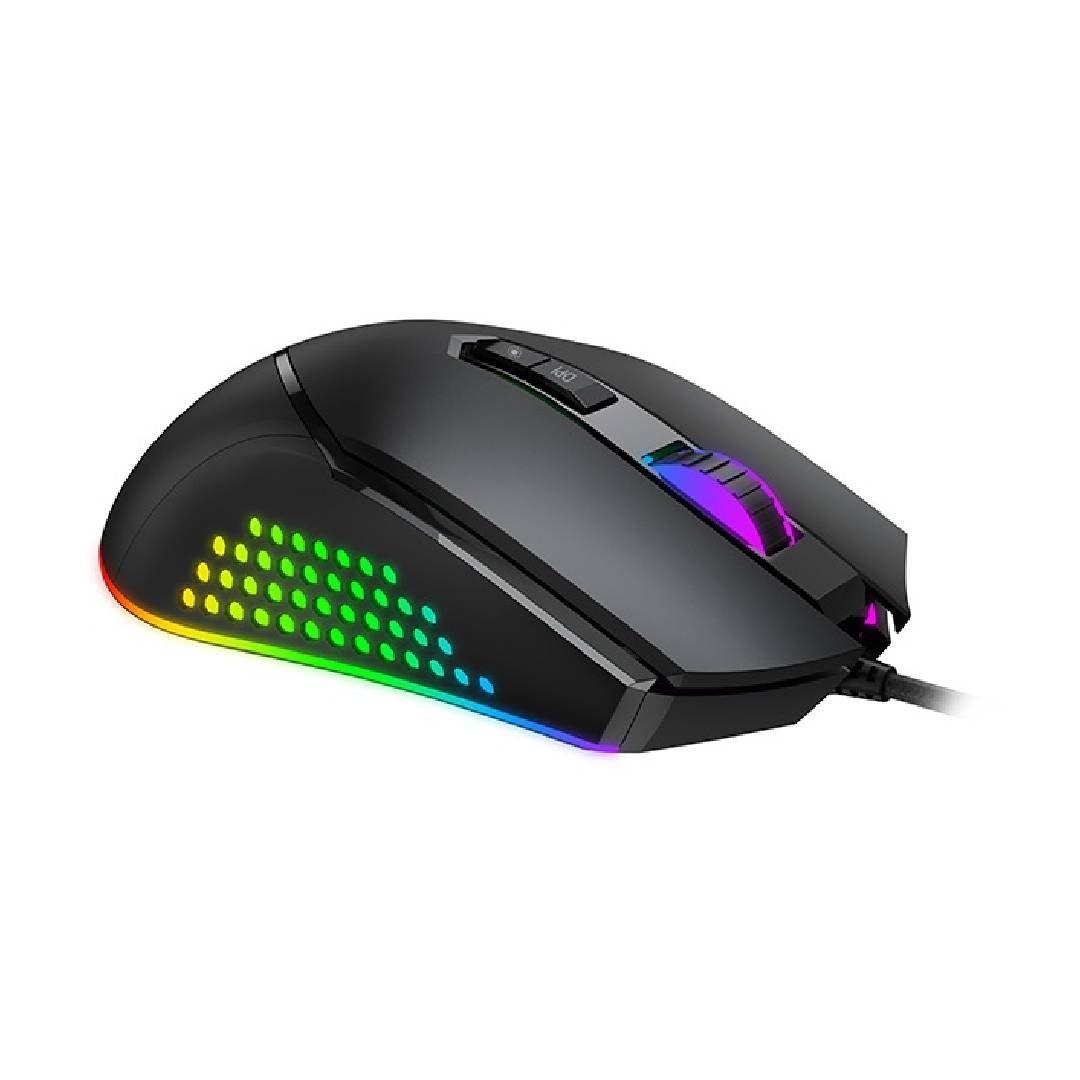 Mouse Gamer Gamenote MS814 RGB 7000 DPI USB-3