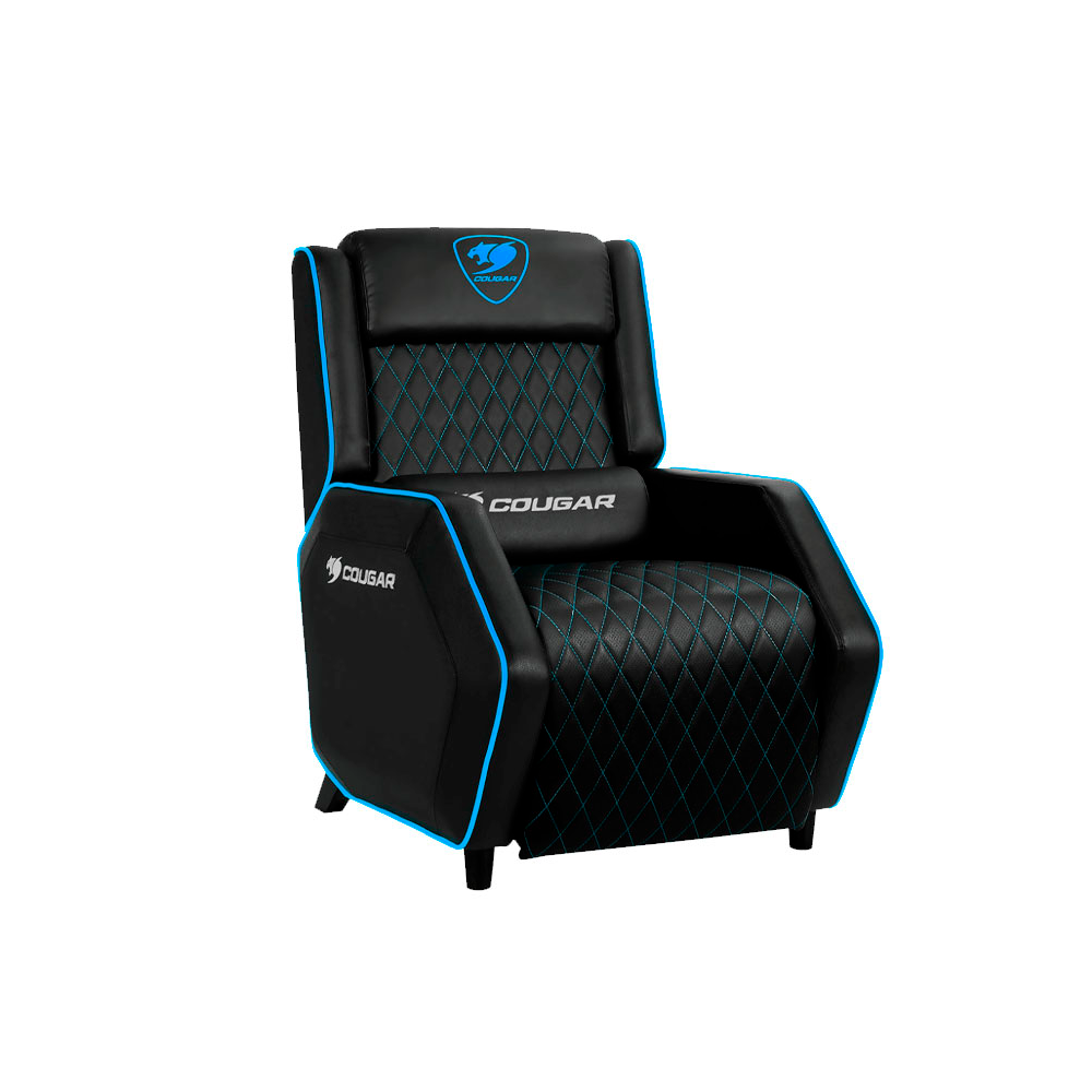 Sillon Gamer Cougar Ranger PS Azul Doble Acolchado-0