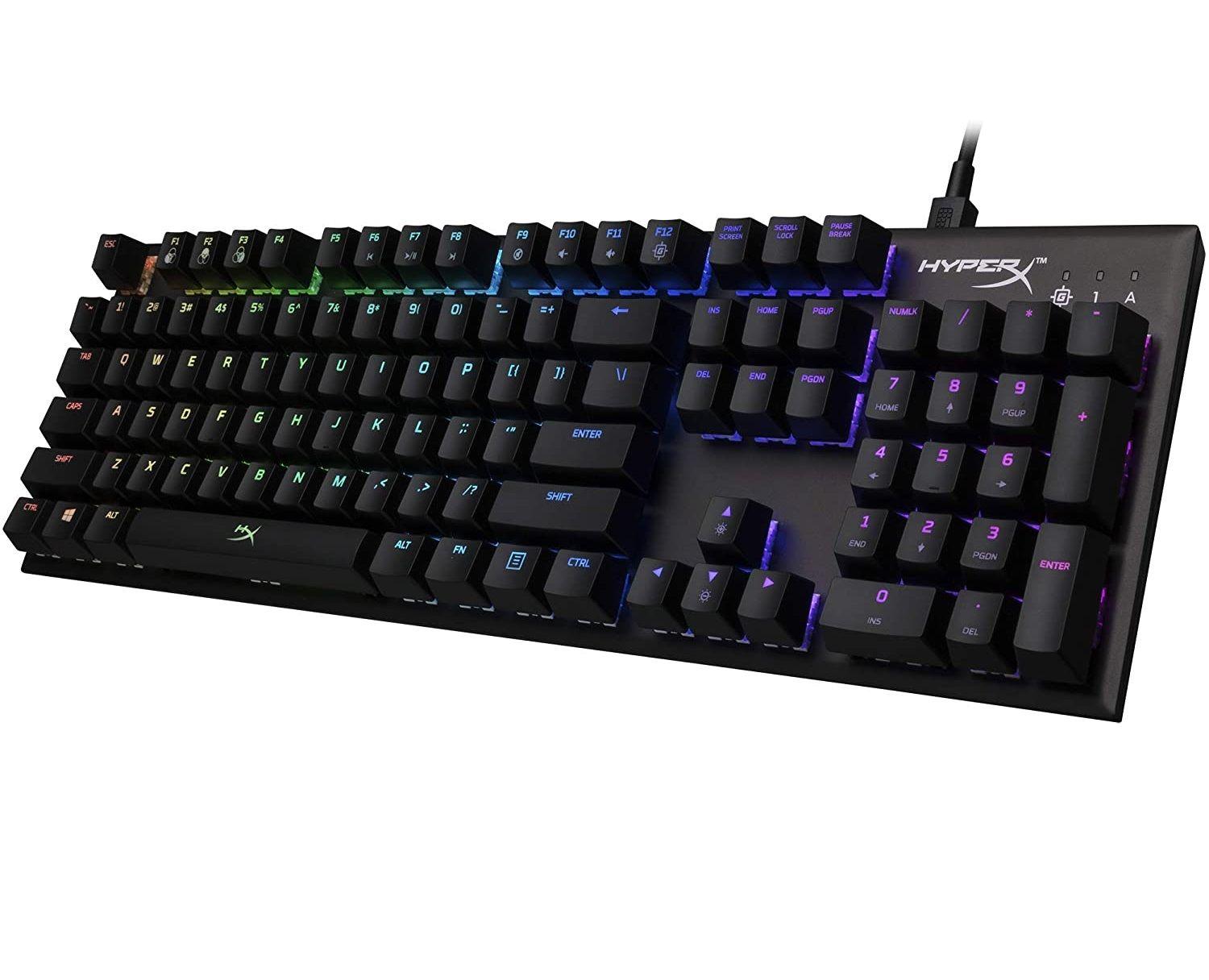 Teclado Gamer HyperX Alloy FPS RGB SW Kailh Silver Speed-0