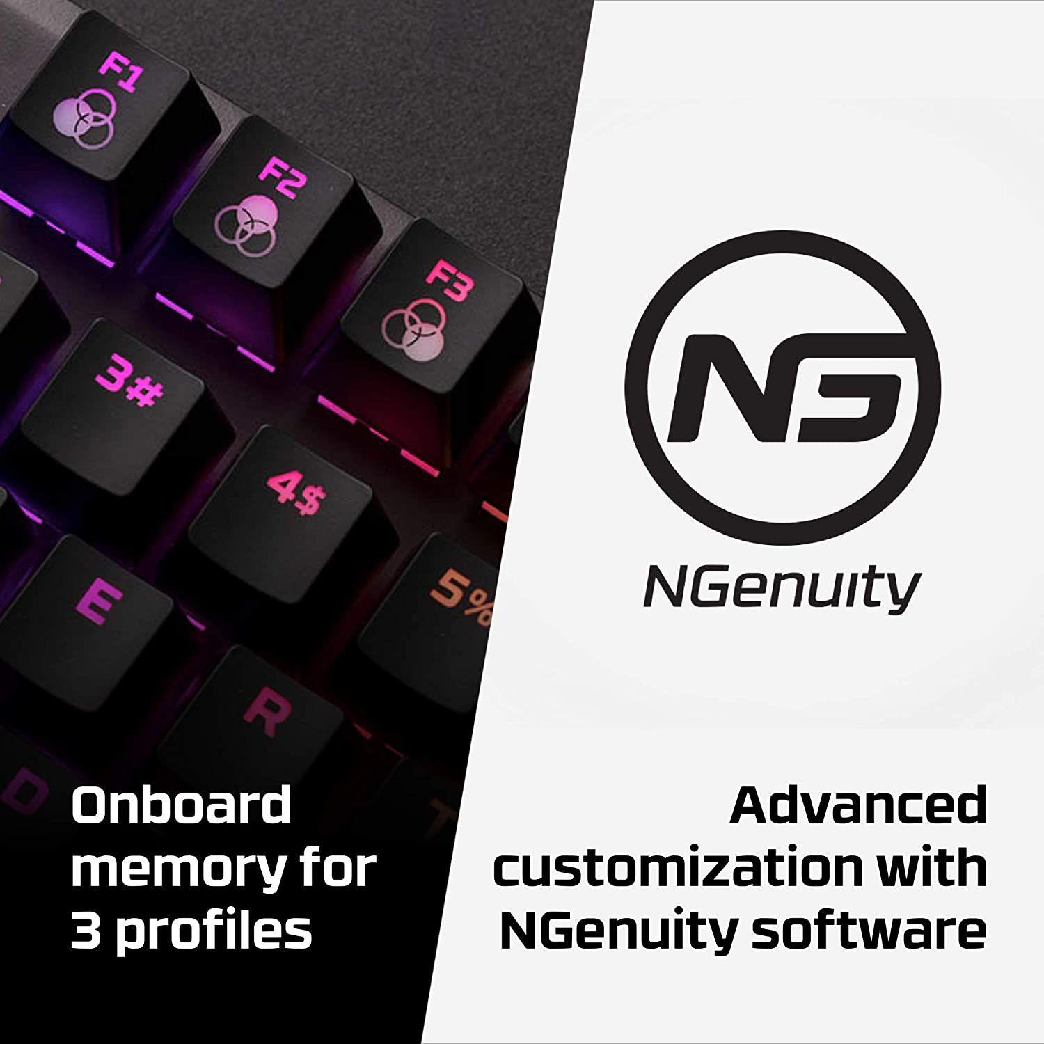 Teclado Gamer HyperX Alloy FPS RGB SW Kailh Silver Speed-2