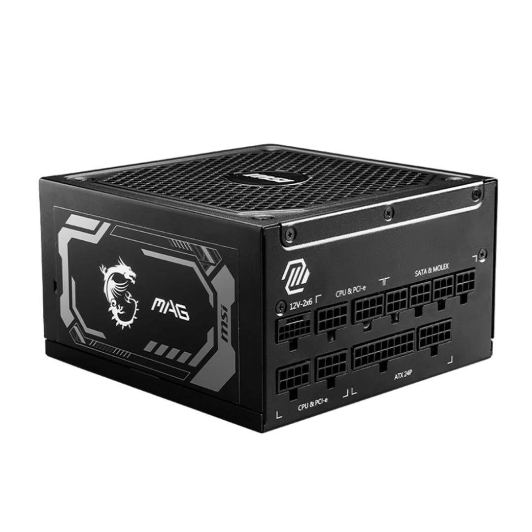 Fuente de Poder MSI MAG A1250GL PCIE5 1250W 80+ Gold Modular-0