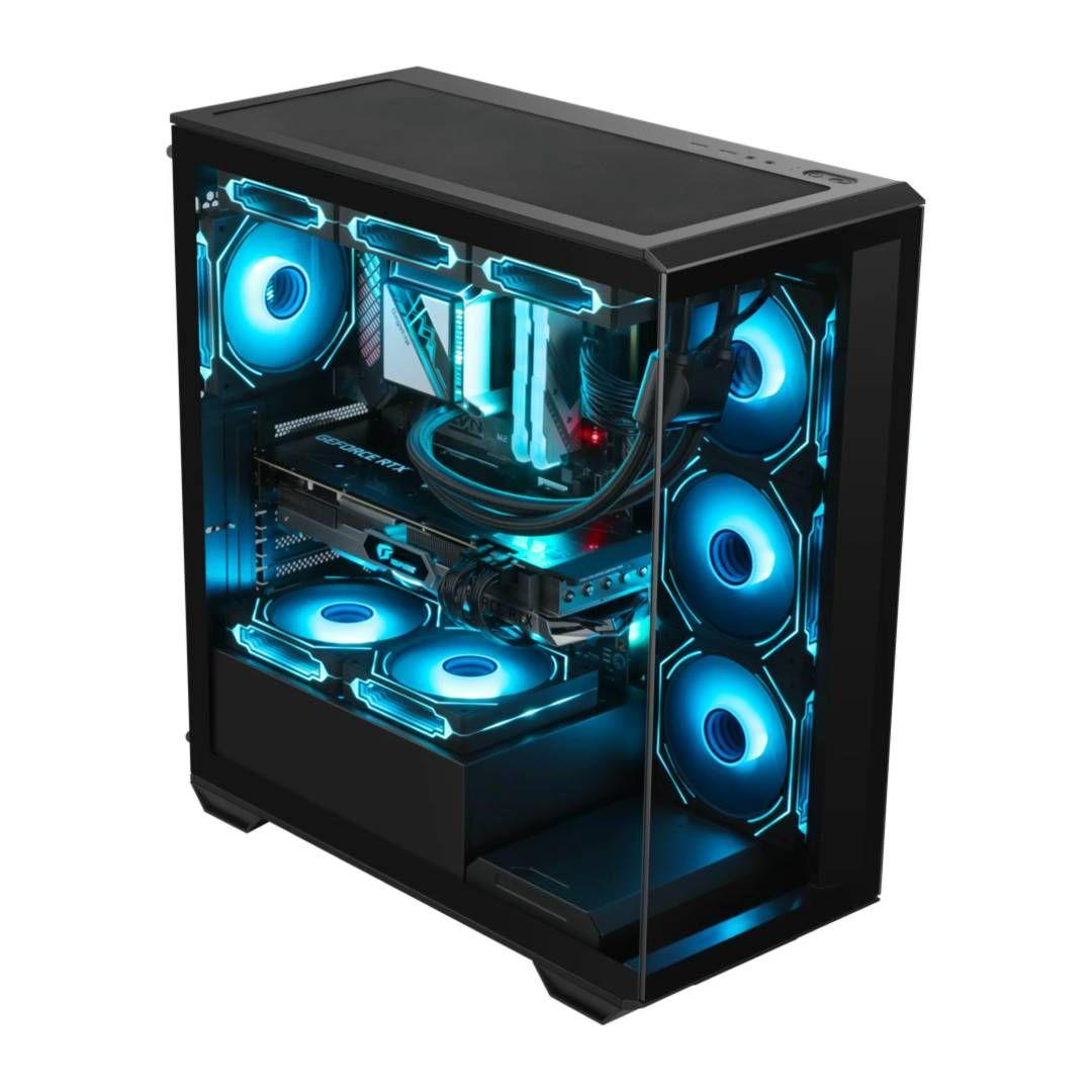 Gabinete Gamer ESGAMING Gilgamesh - Negro, ATX-2