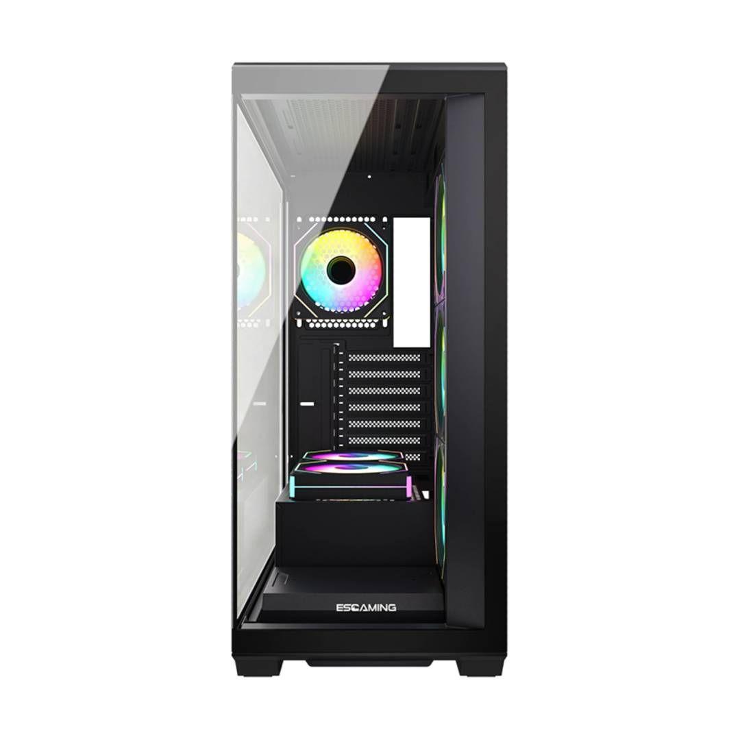 Gabinete Gamer ESGAMING Gilgamesh - Negro, ATX-3