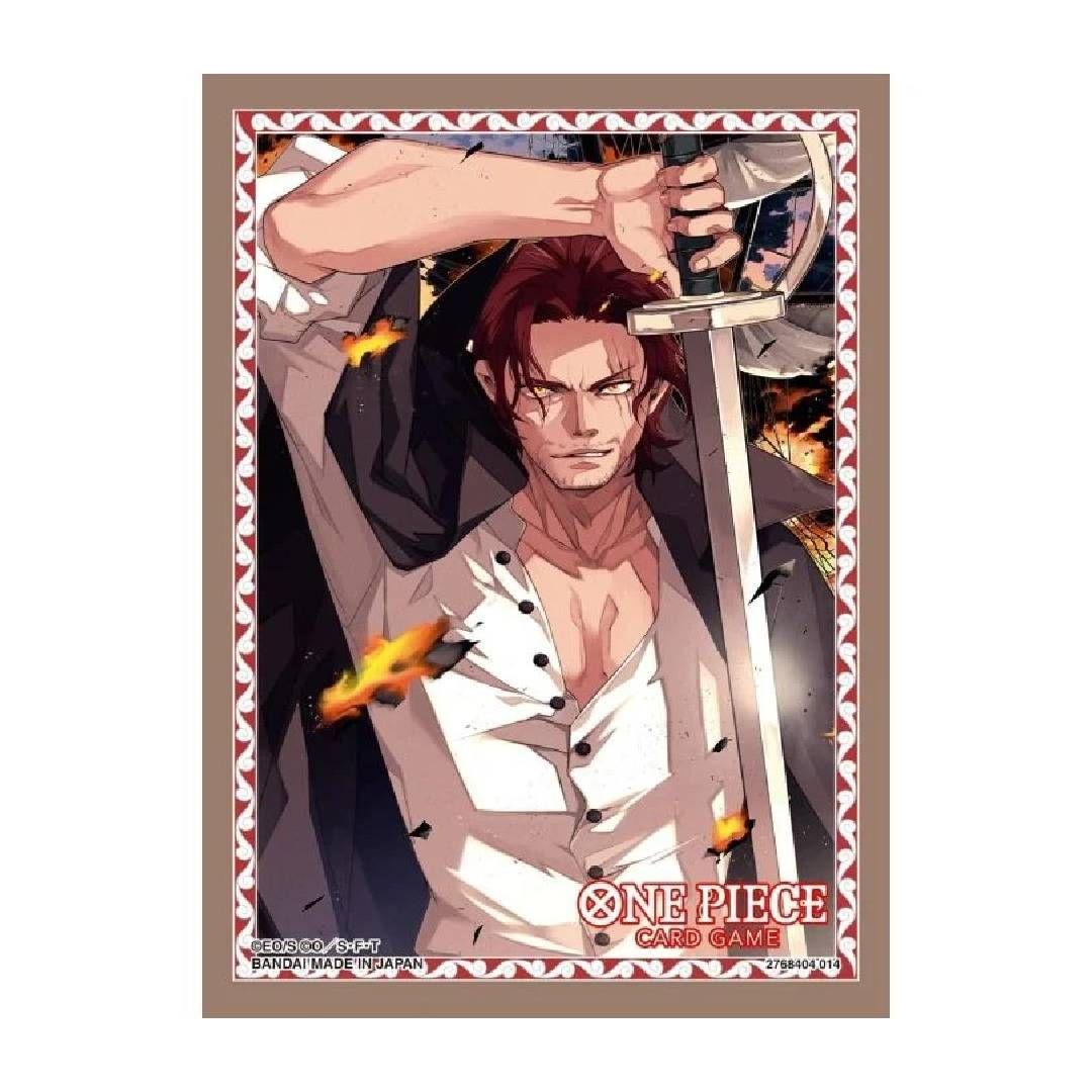 Protectores One Piece TCG Official Sleeves 10, Shanks-0