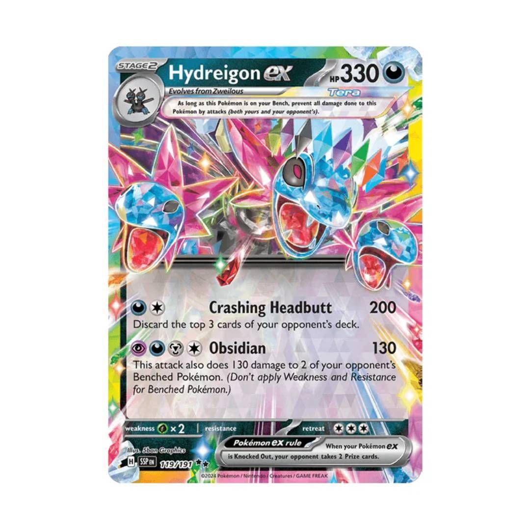 Pokemon: Hydreigon ex & Dragapult ex Premium Collection ING-2
