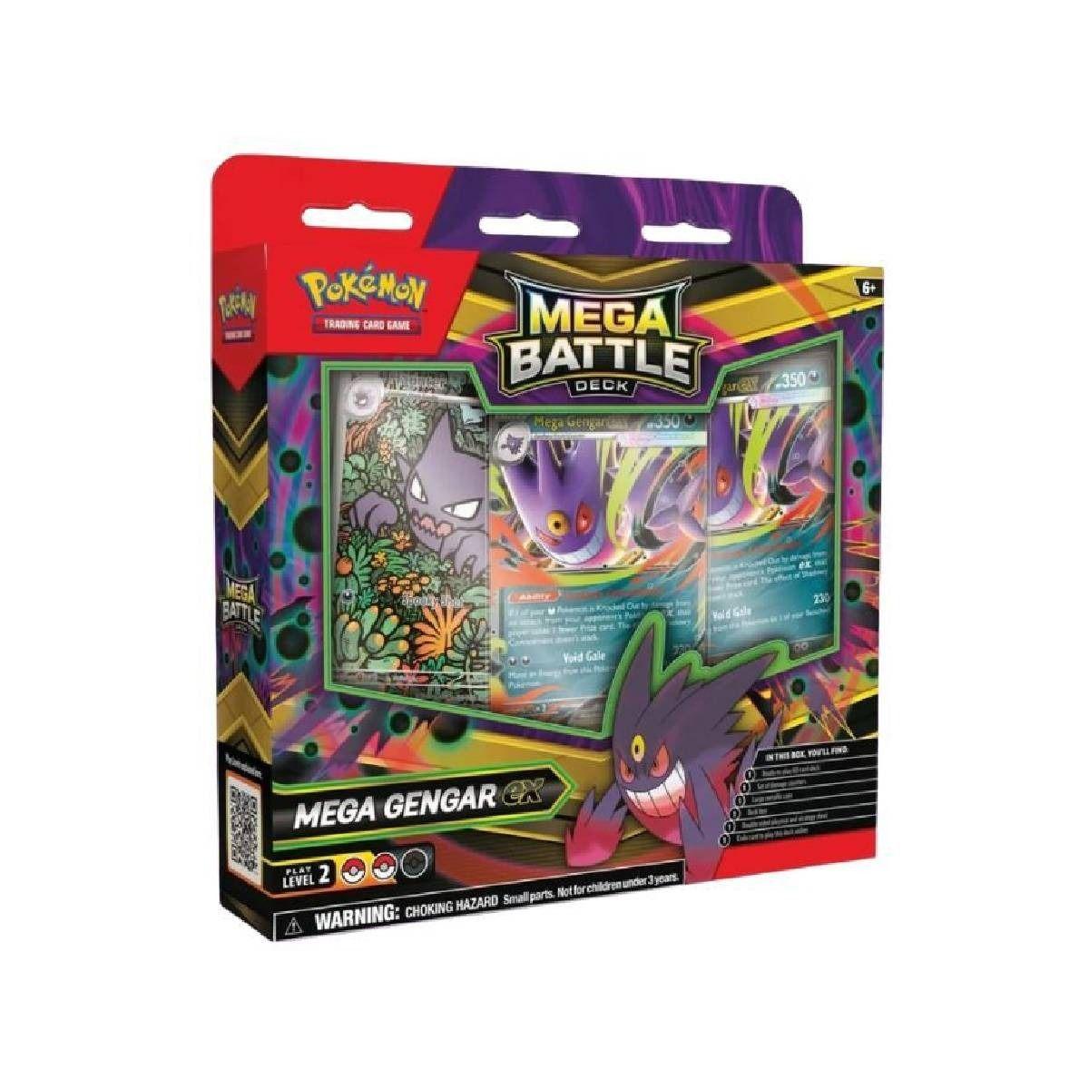 Pokémon TCG: Mega Battle Deck, Mega Gengar ex, Inglés-0
