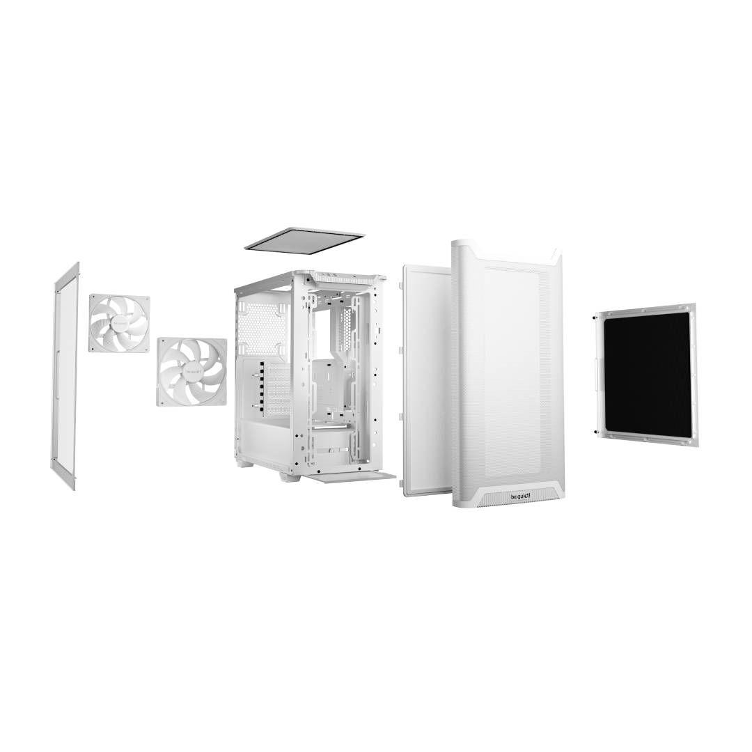 Gabinete be quiet! PURE BASE 501 Airflow Window White-3
