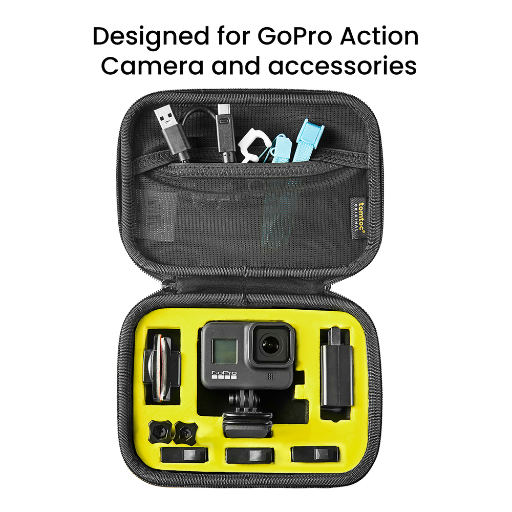 Tomtoc Estuche de almacenamiento para camara/ GoPro - Gris-5
