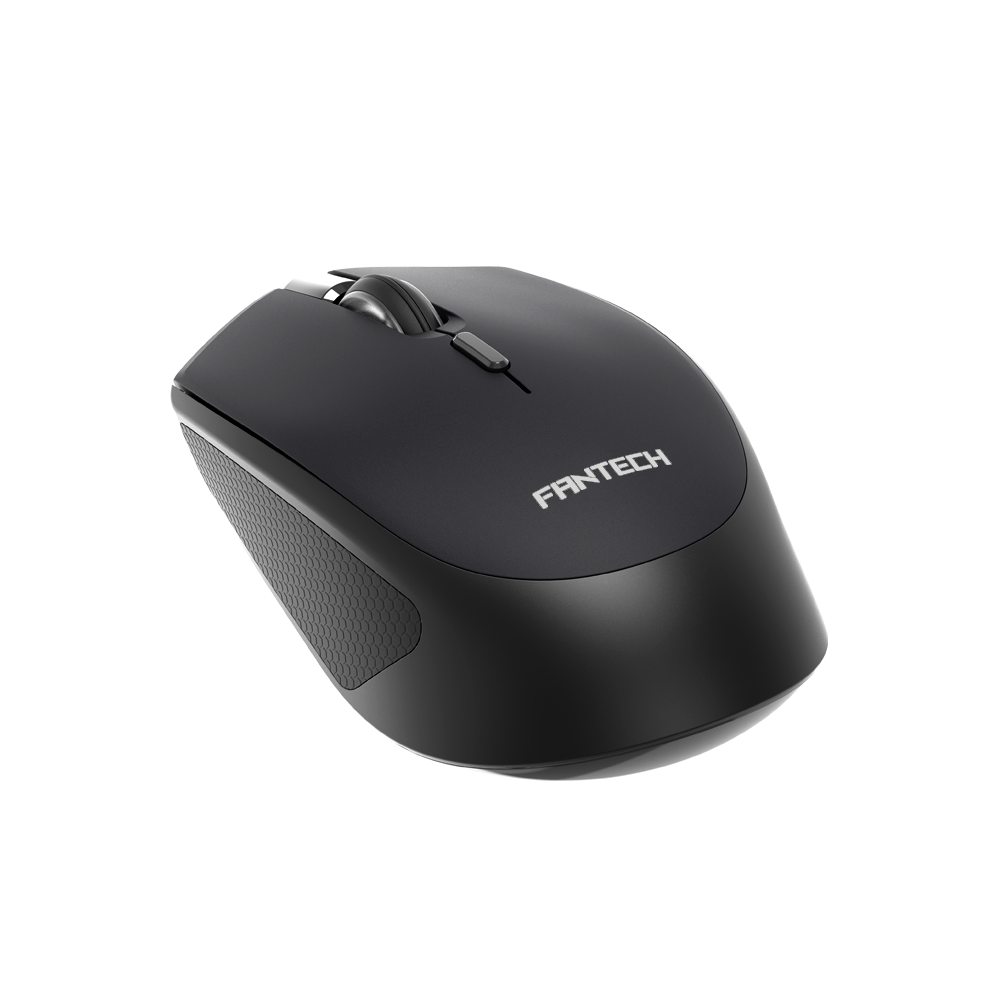 Mouse Fantech W190 Black Dual Mode Bluetooth 1600 DPI-2