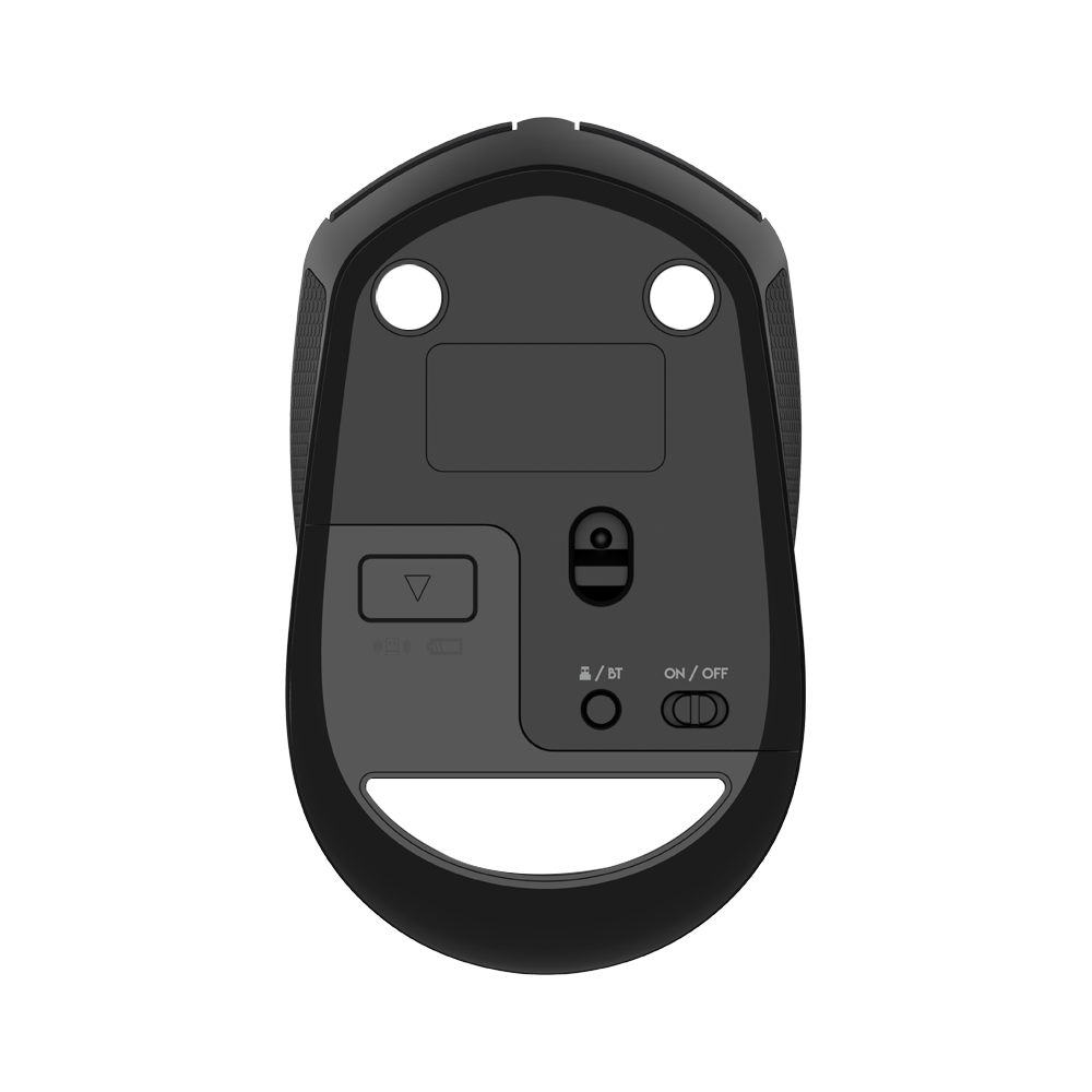 Mouse Fantech W190 Black Dual Mode Bluetooth 1600 DPI-3