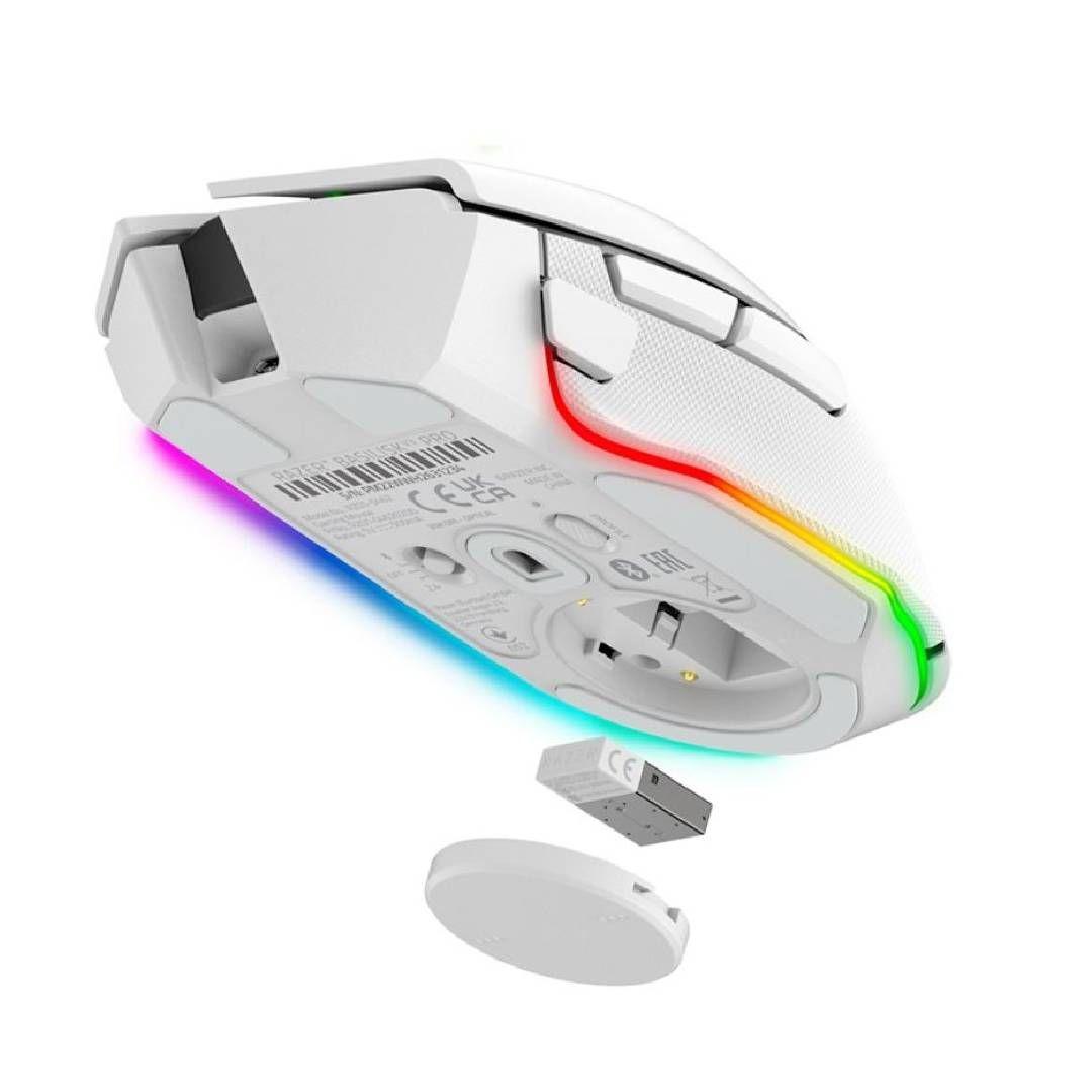 Mouse Gamer Razer Basilisk V3 Pro 35K Inalambrico Blanco-3