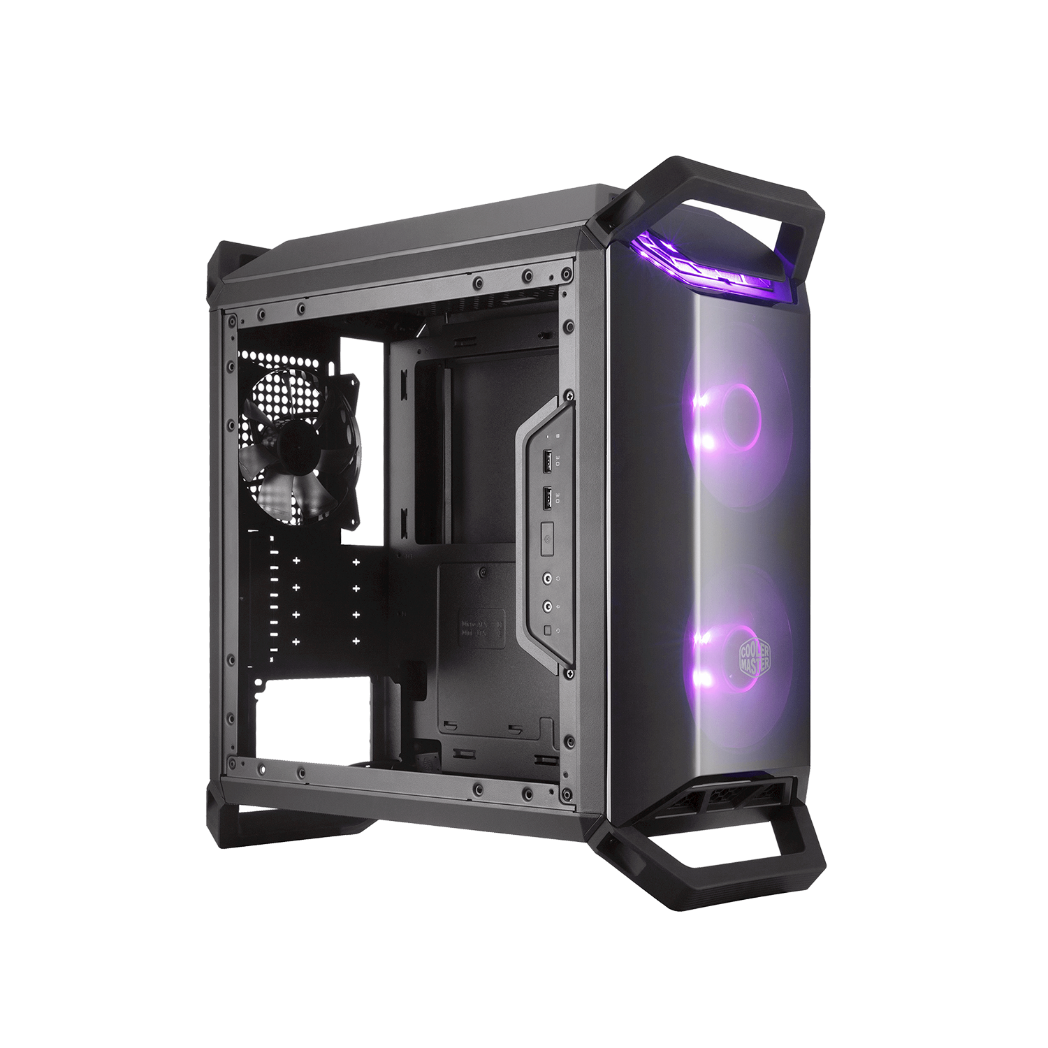 Gabinete Gamer Cooler Master Q300P c/ Fans RGB-2