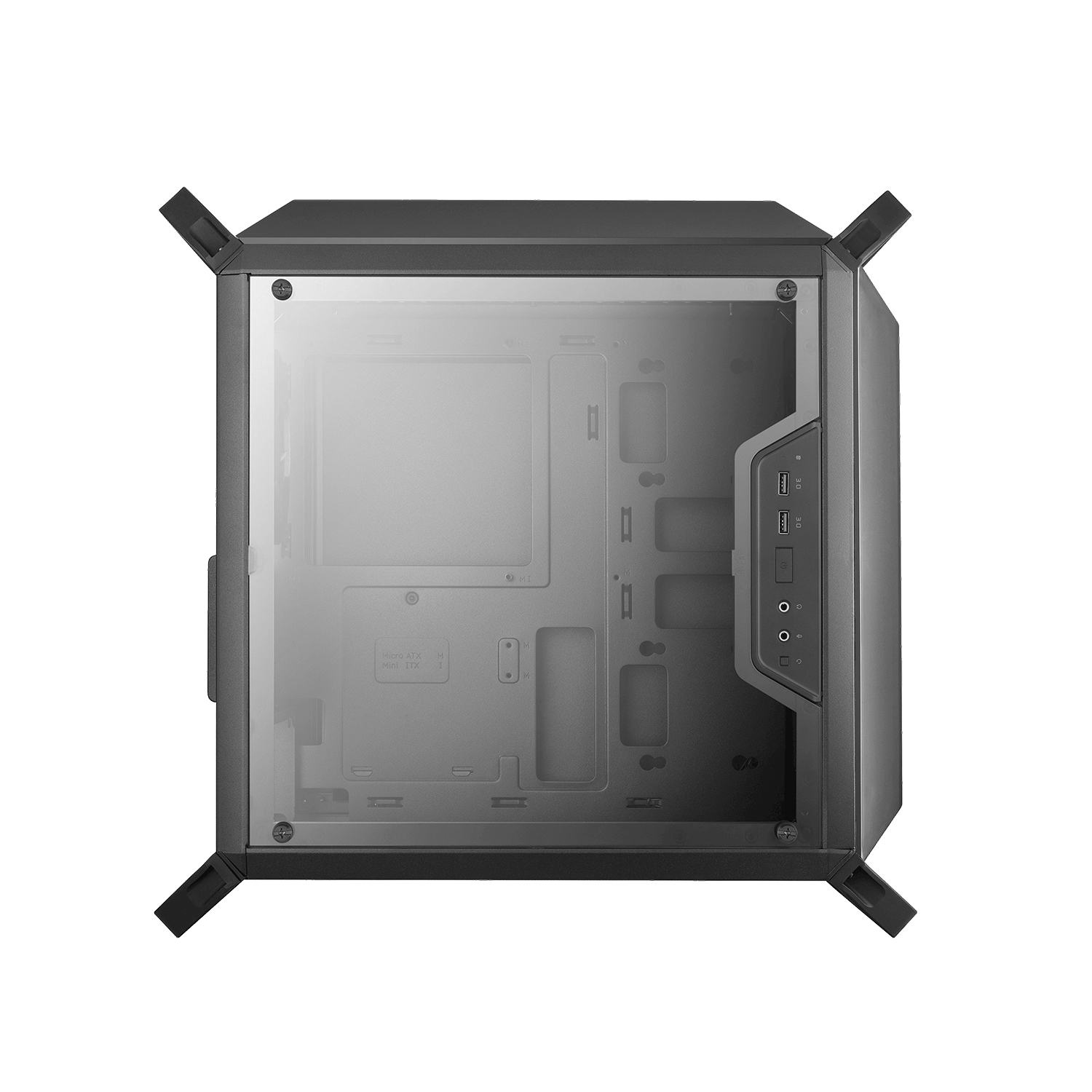 Gabinete Gamer Cooler Master Q300P c/ Fans RGB-7