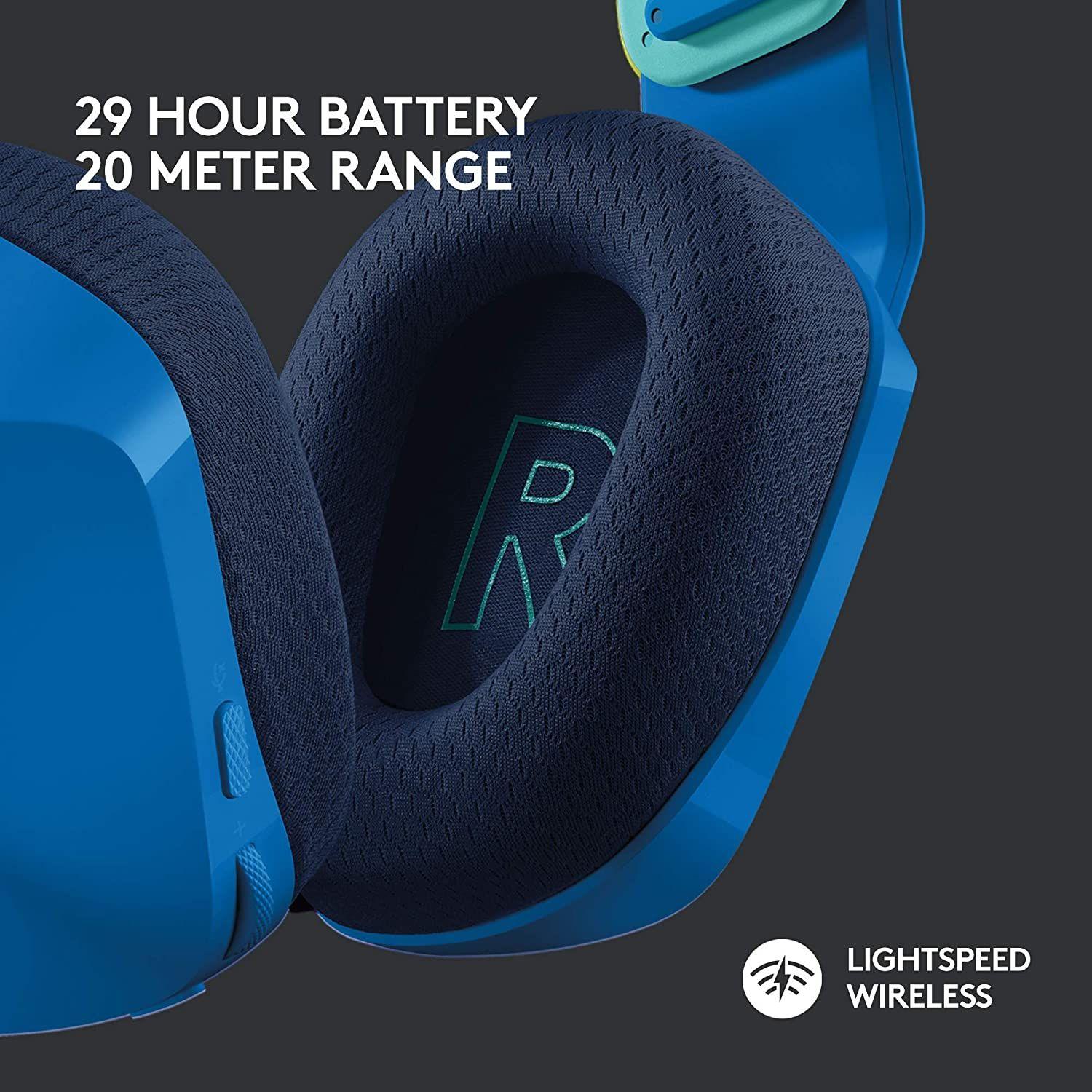 Audífonos Logitech G733 Lightspeed Inalambrico RGB Azul-3
