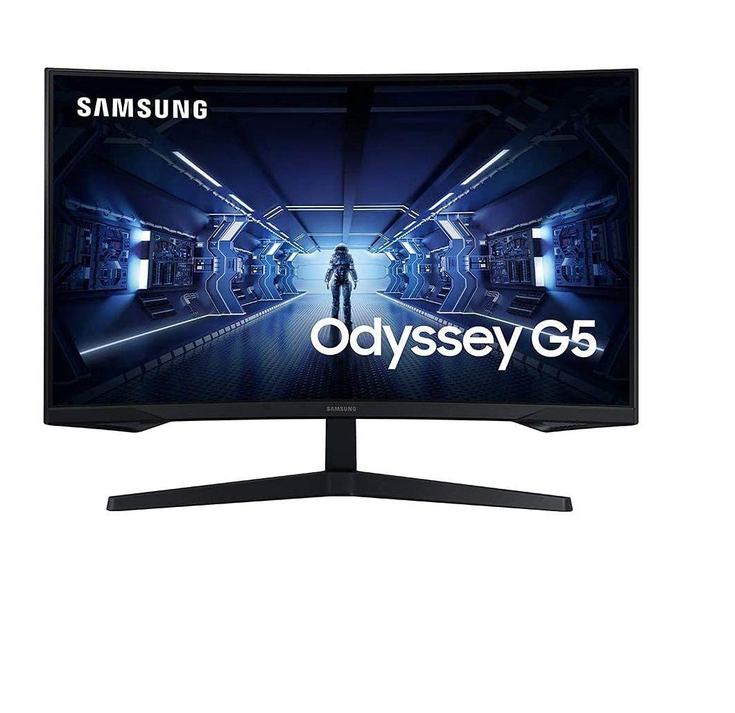 Monitor Gamer Curvo Samsung 27" G5 Odyssey LC27G55TQ 144HZ-0