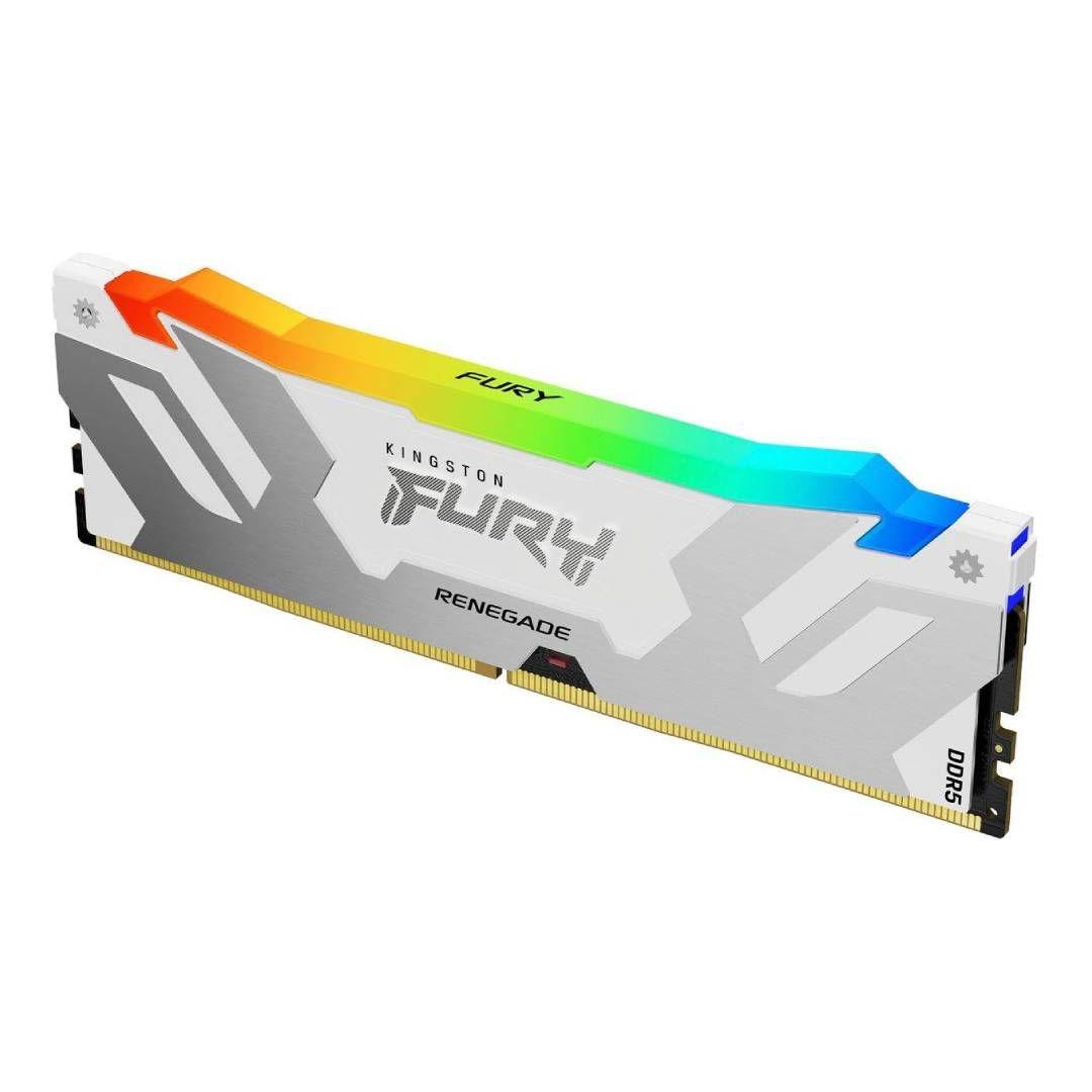 Memoria RAM Kingston Fury Renegade 16G DDR5 6400M White RGB-1