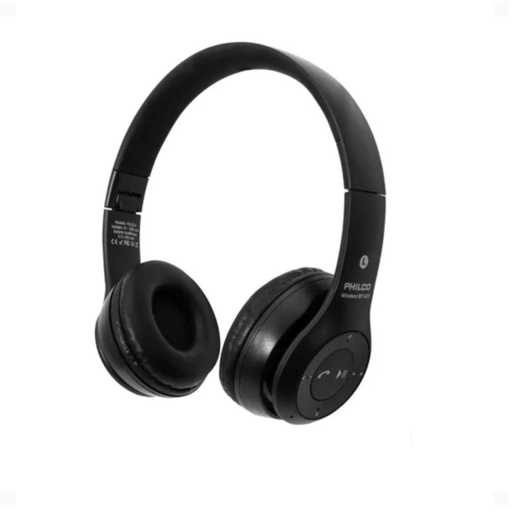 Audifono Philco Inalambrico 623 Plegable Radio FM Negro-1