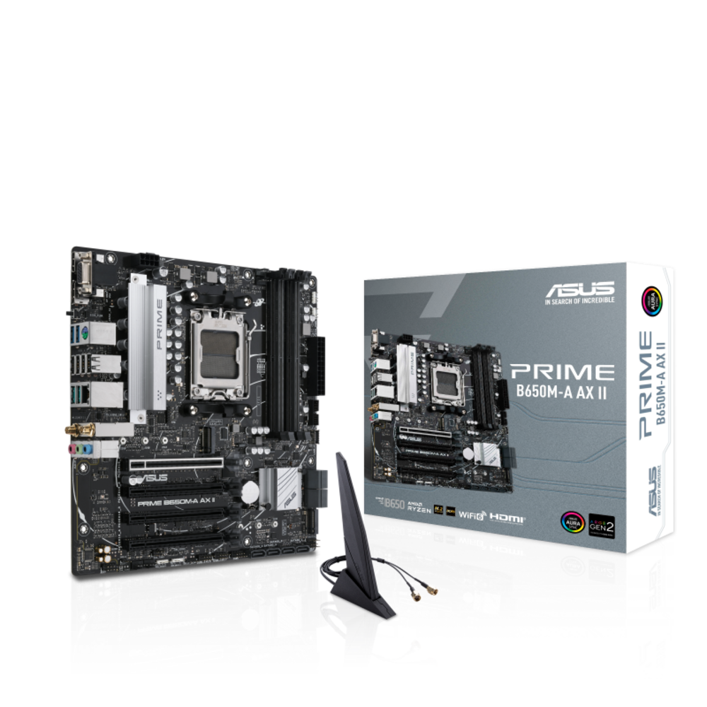 Placa Madre ASUS Prime B650M-A AX II MicroATX AM5-3