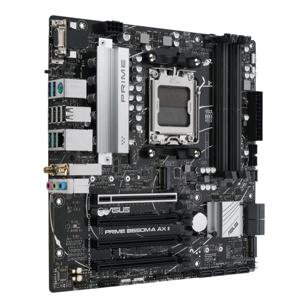 Placa Madre ASUS Prime B650M-A AX II MicroATX AM5-4