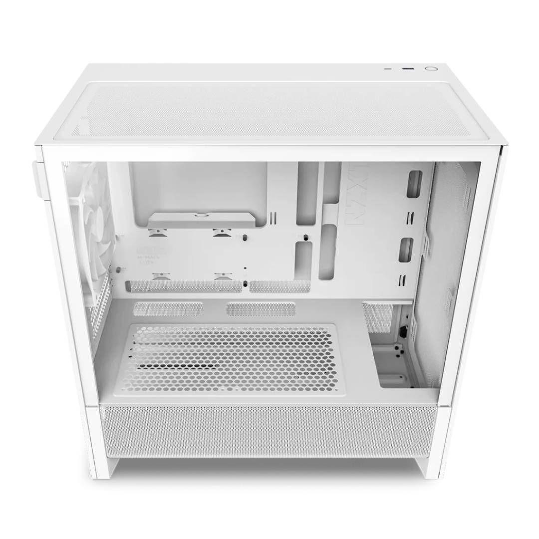 Gabinete NZXT H3 Flow (2025) m-ATX, Mid-Tower, White-2