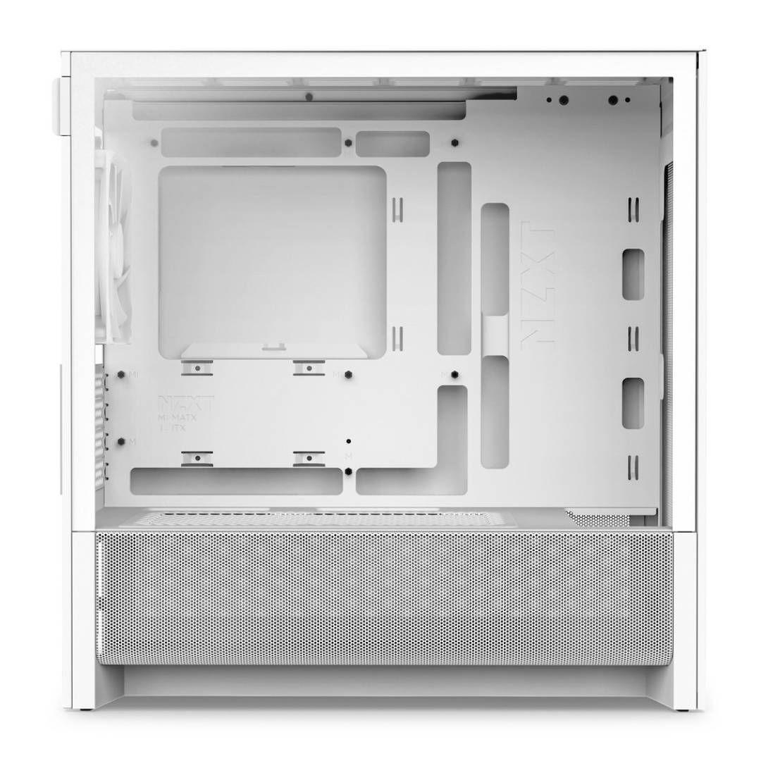 Gabinete NZXT H3 Flow (2025) m-ATX, Mid-Tower, White-3