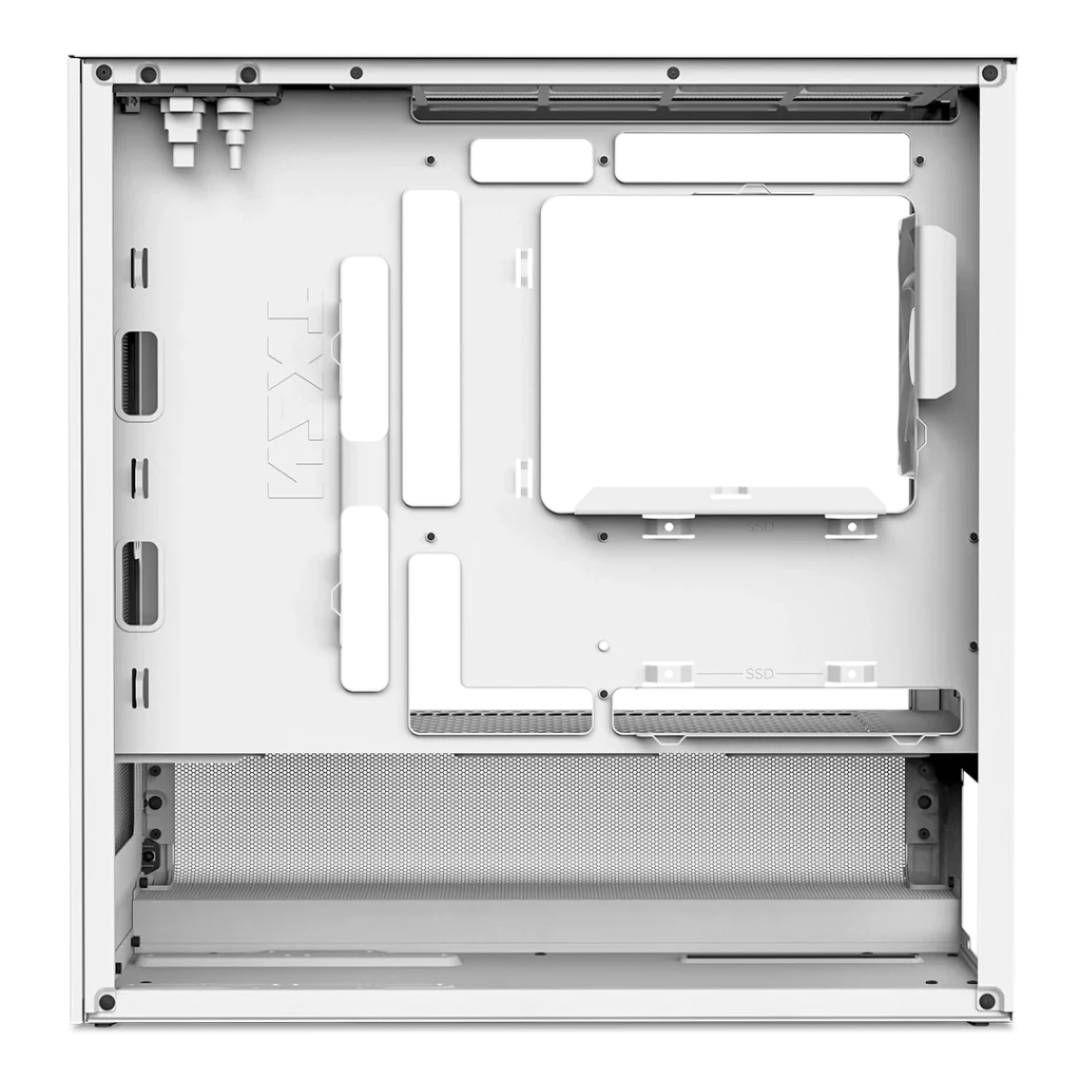 Gabinete NZXT H3 Flow (2025) m-ATX, Mid-Tower, White-4