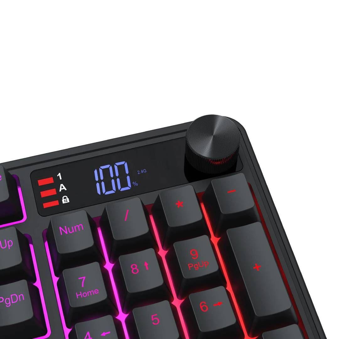 Teclado Inalámbrico Redragon Volcano K526-PRO Membrana-3