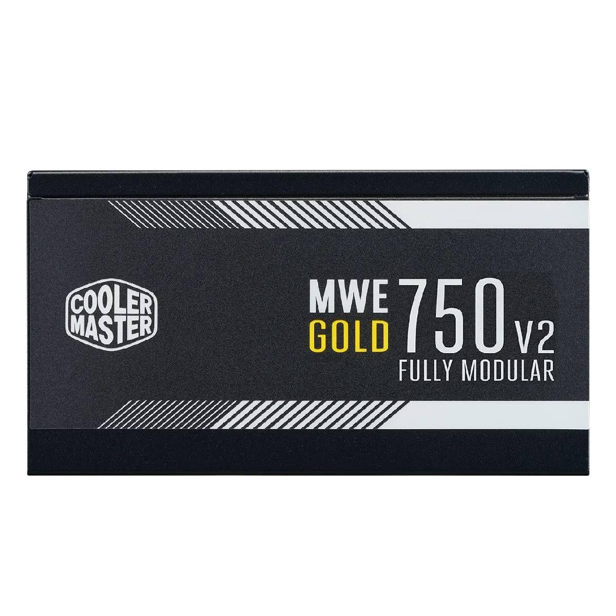 Fuente de Poder Cooler Master MWE Gold 750 V2 Full Modular-3