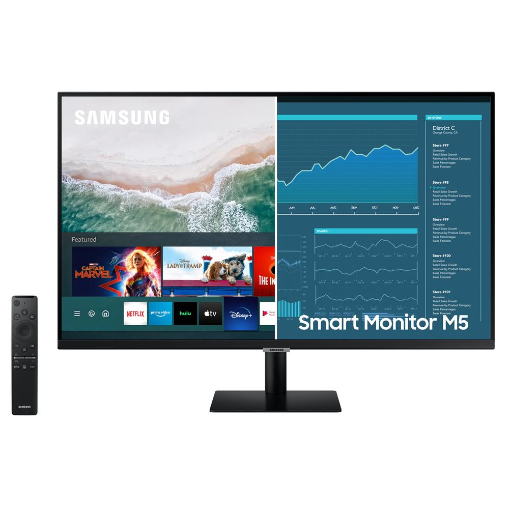 Monitor Samsung 32" Smart LS32BM500ELXZS FullHD-0