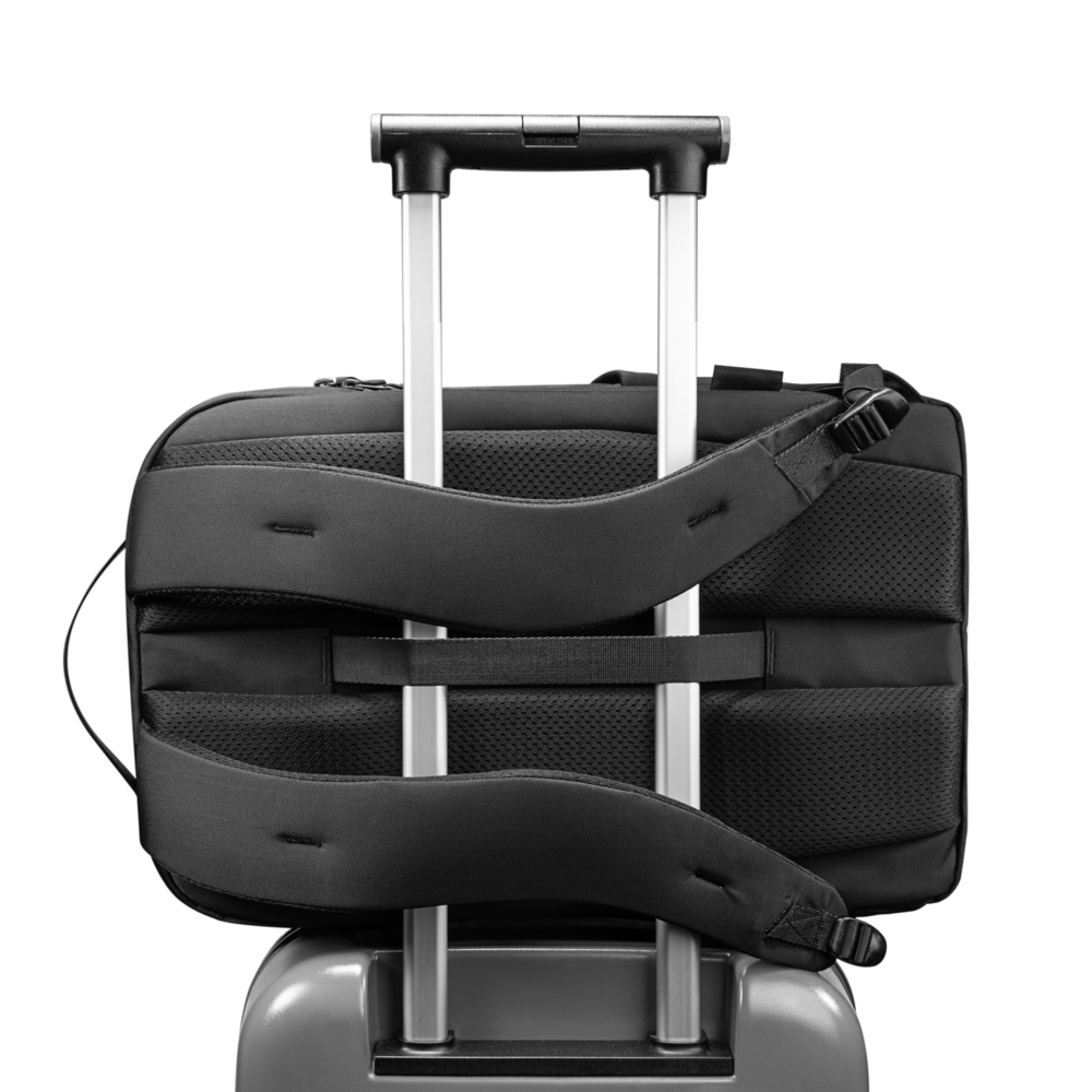 Mochila Premium Tomtoc para viajes y Notebook 15.6" Negro-2