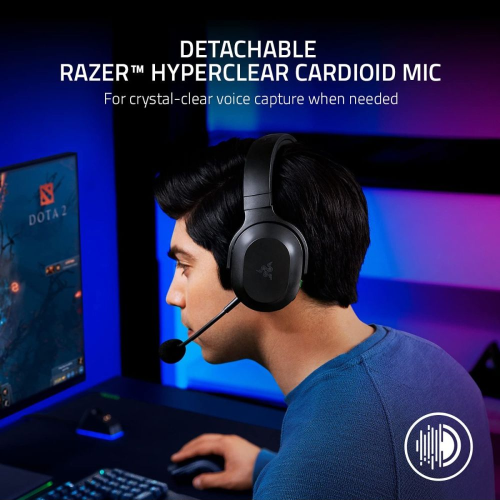 Audifono Gamer Razer Barracuda X Negros Inalambricos-4