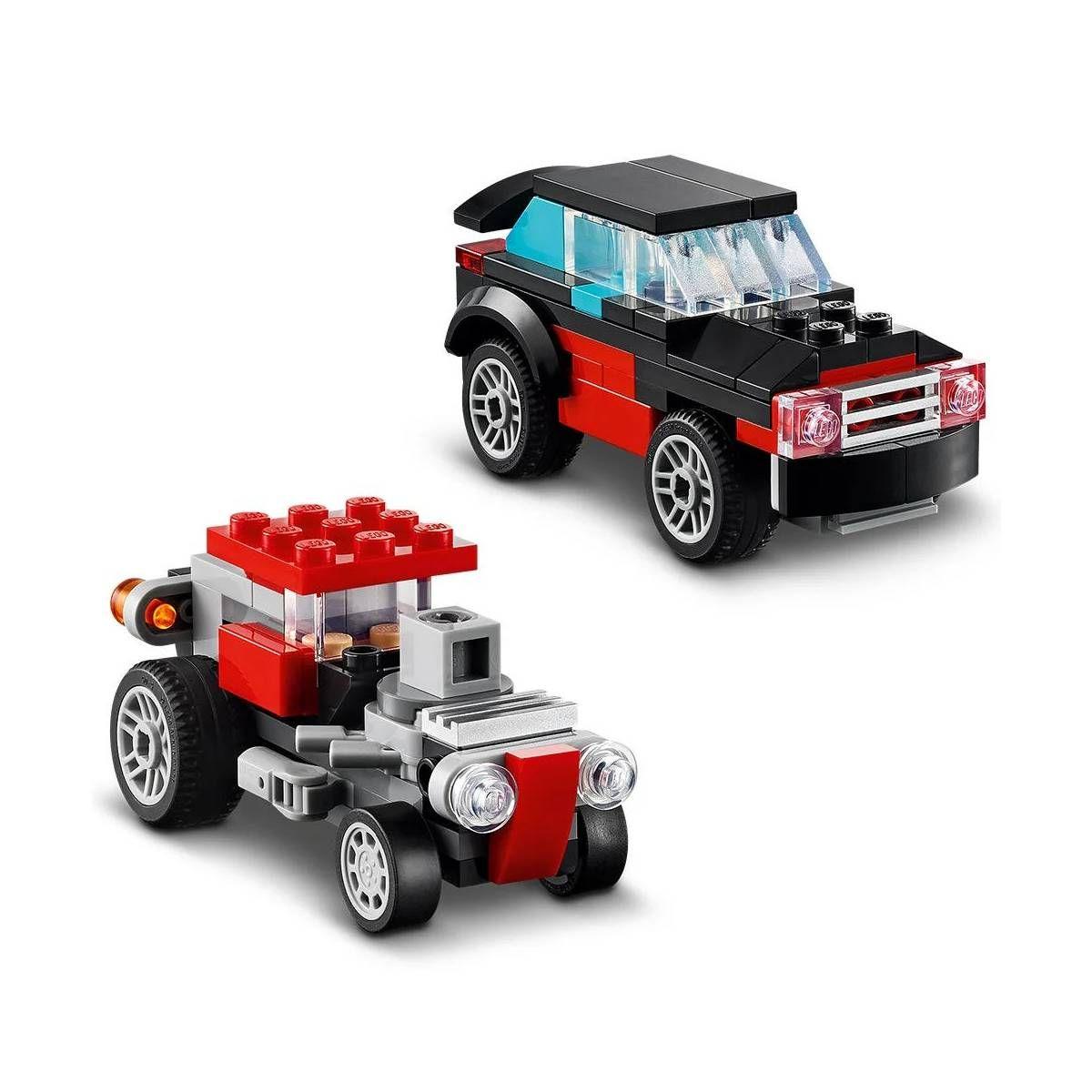 LEGO Creator 3 en 1: CAMIÓN PLATAFORMA CON HELICÓPTERO 31146-3