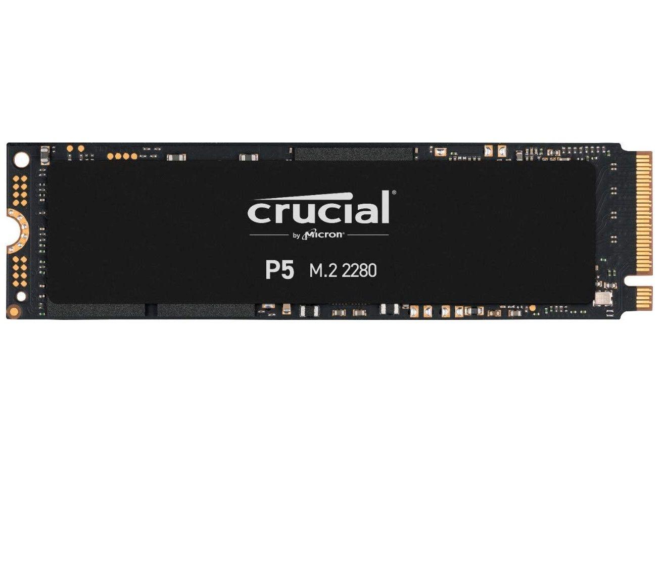 Disco Duro Sólido NVMe M.2 Crucial P5 500GB PCIex 3.0-1