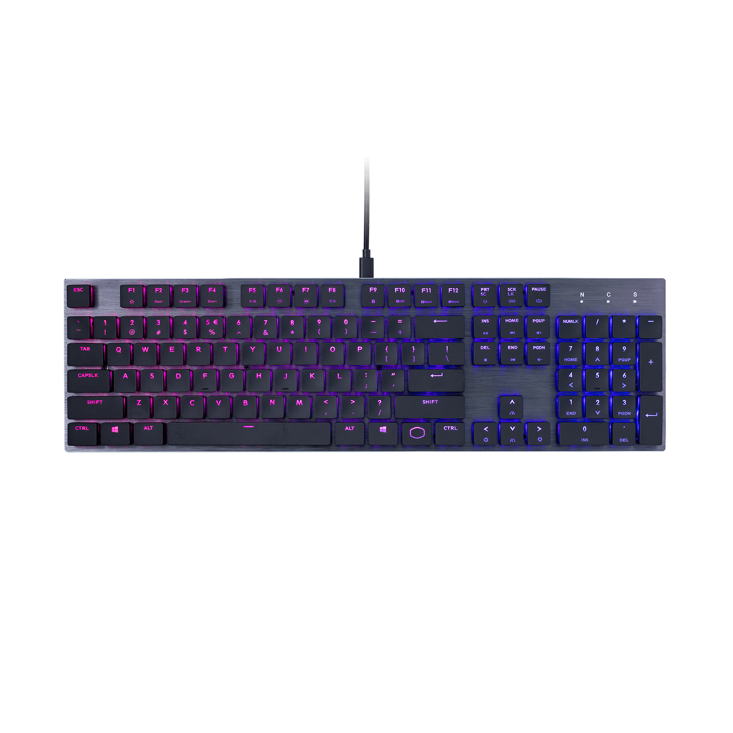 Teclado Gamer Cooler Master Masterkeys SK650 RGB Low Profile-1