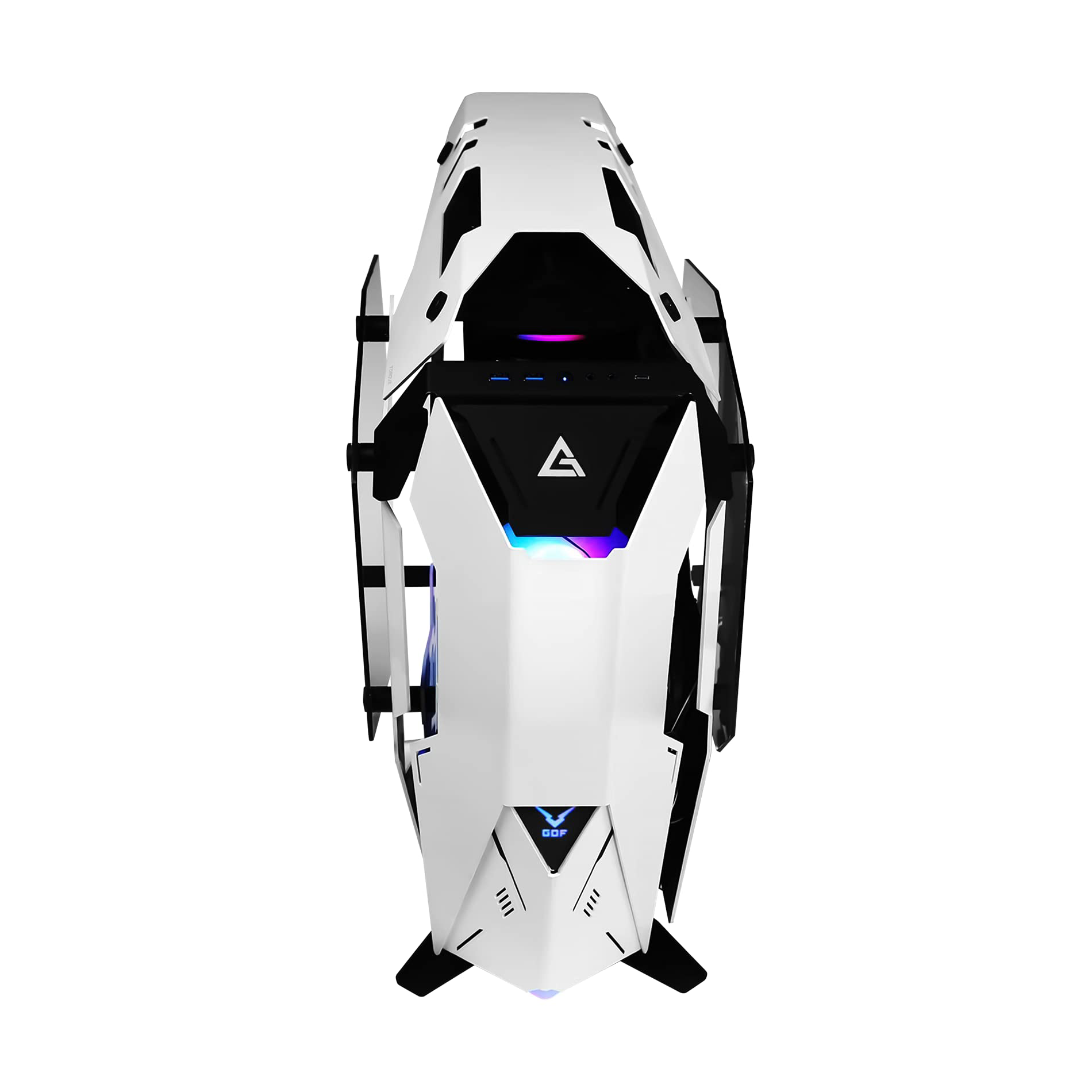 Gabinete Gamer Antec Torque Black/White E-ATX Vidrio-2