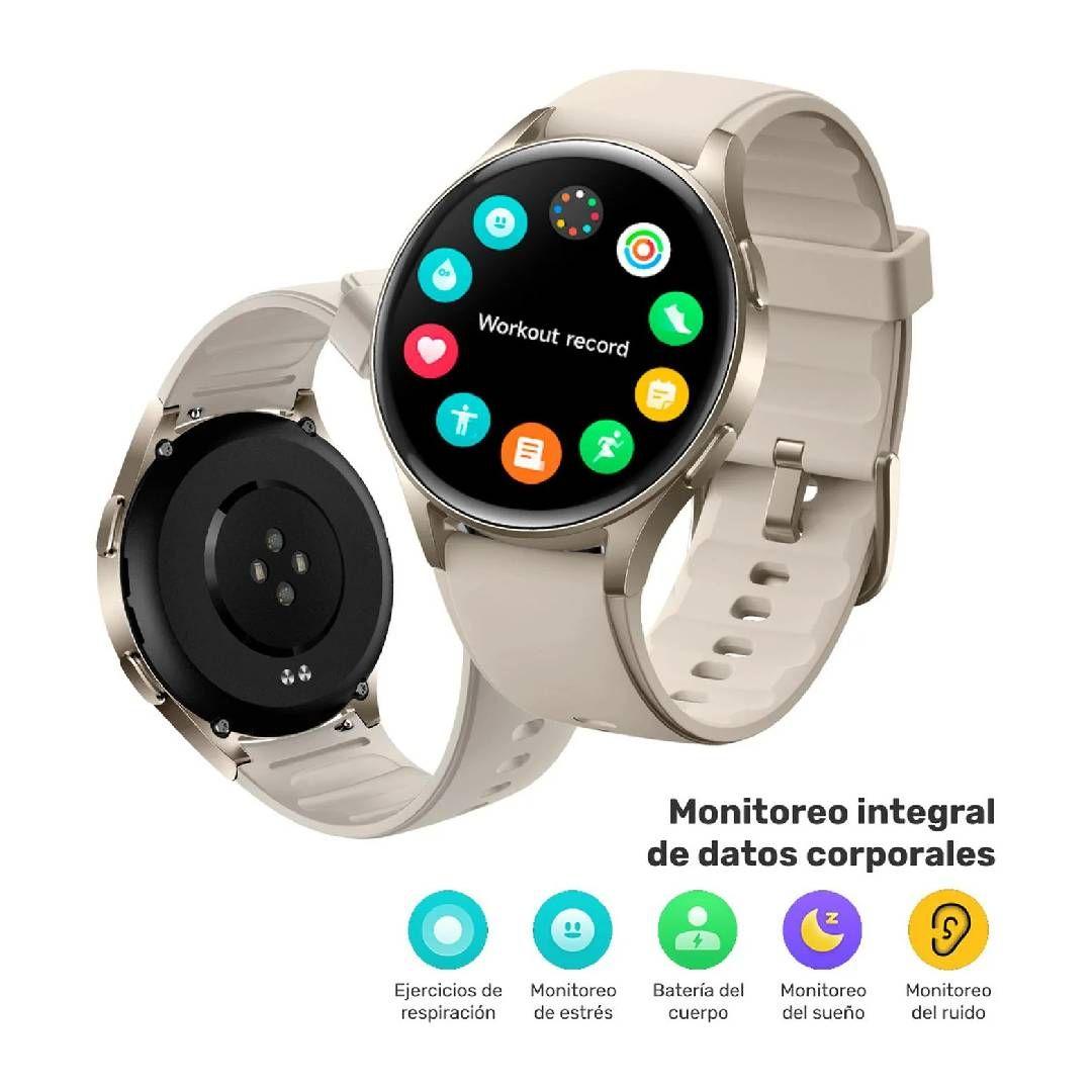 Reloj Smartwatch Lhotse Vibe 05 GPS Cream 42mm-2