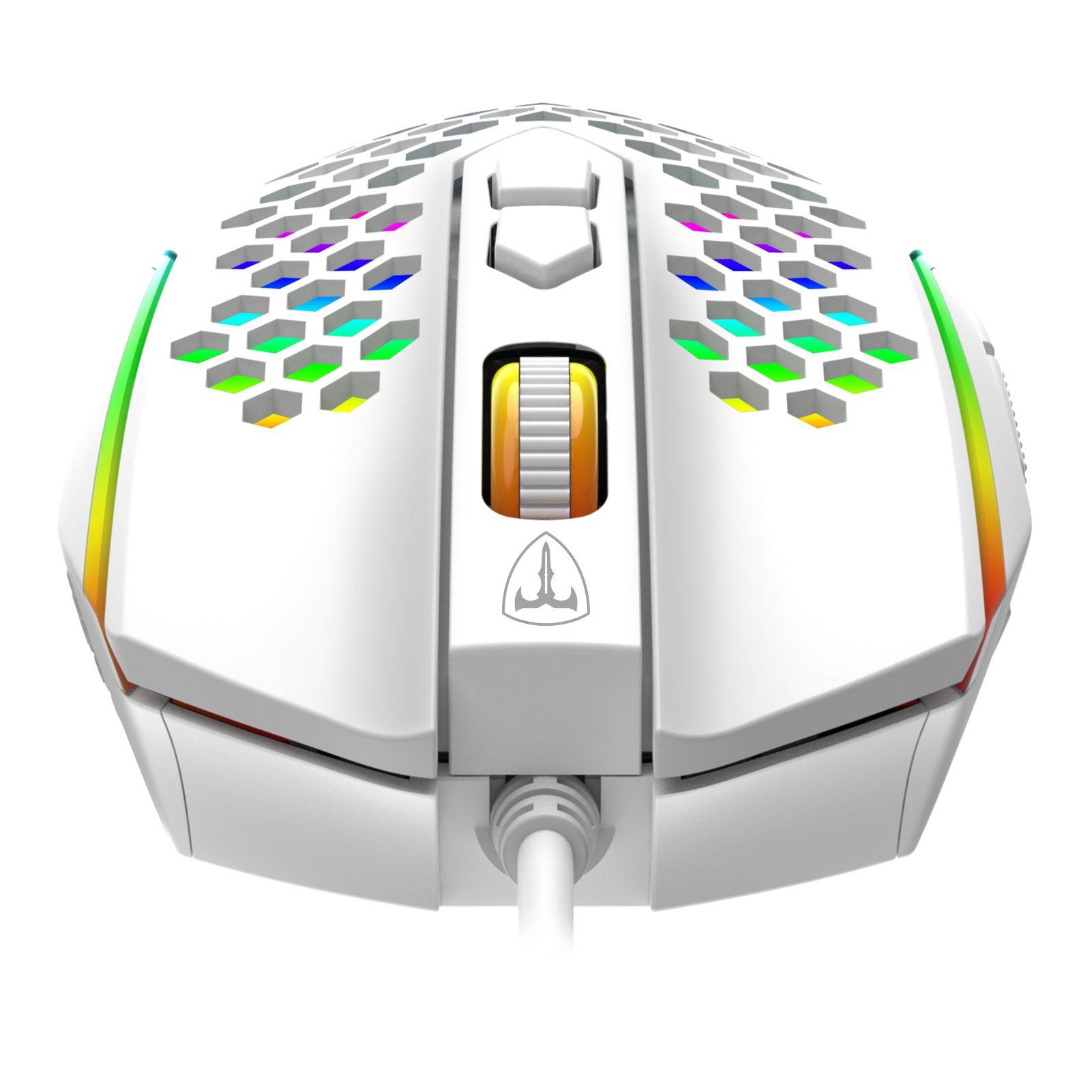Mouse T-Dagger Imperial Lite T-TGM310-W Blanco-4