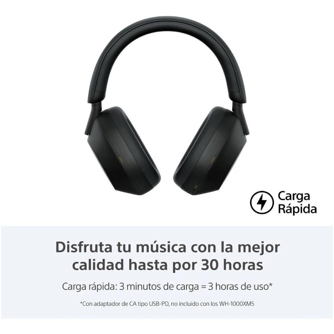 Audífonos Inalámbricos Sony WH-1000XM5 Noise-Canceling Negro-2