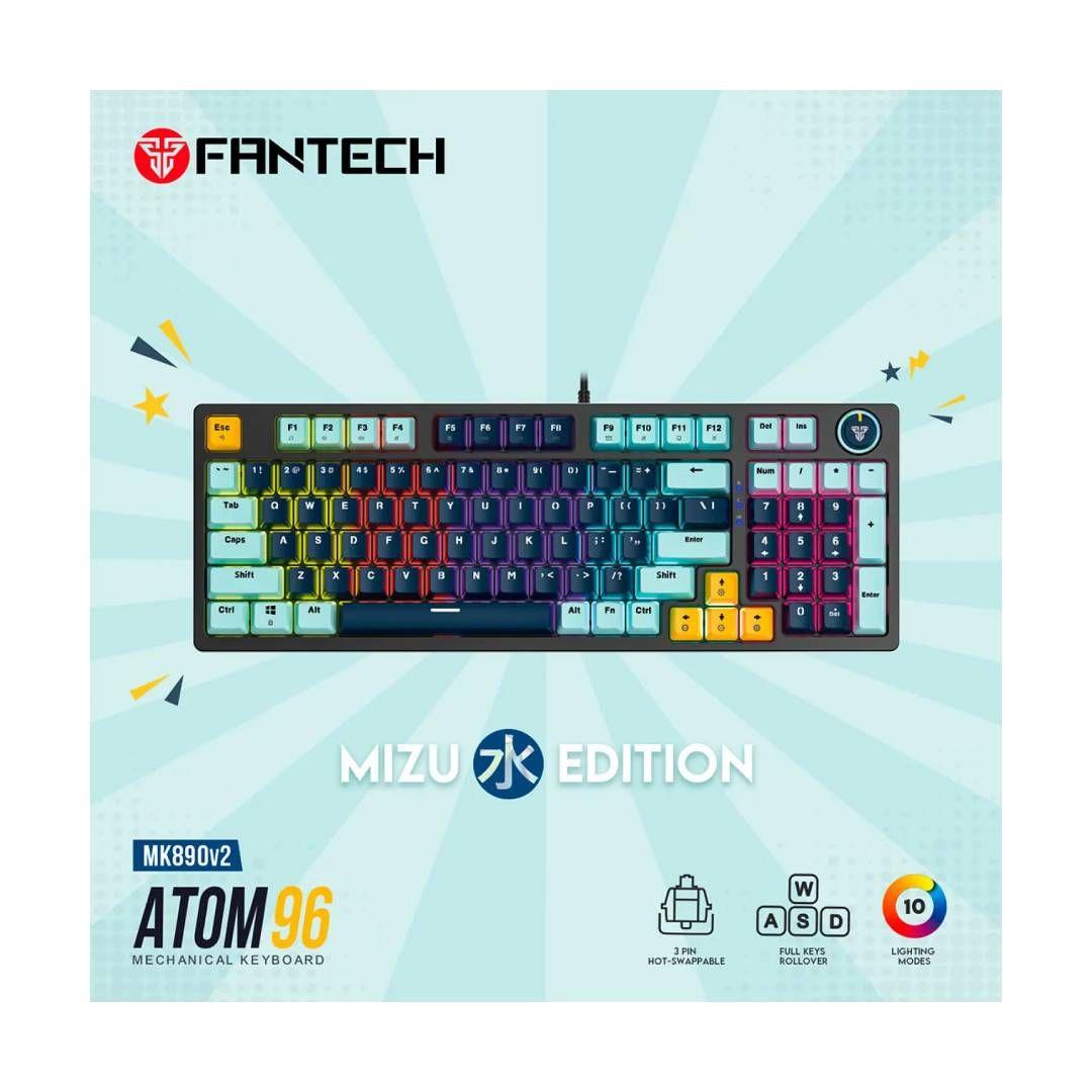 Teclado Fantech MK890V2 ATOM96 MIZU Navy (Switch Taro)-3