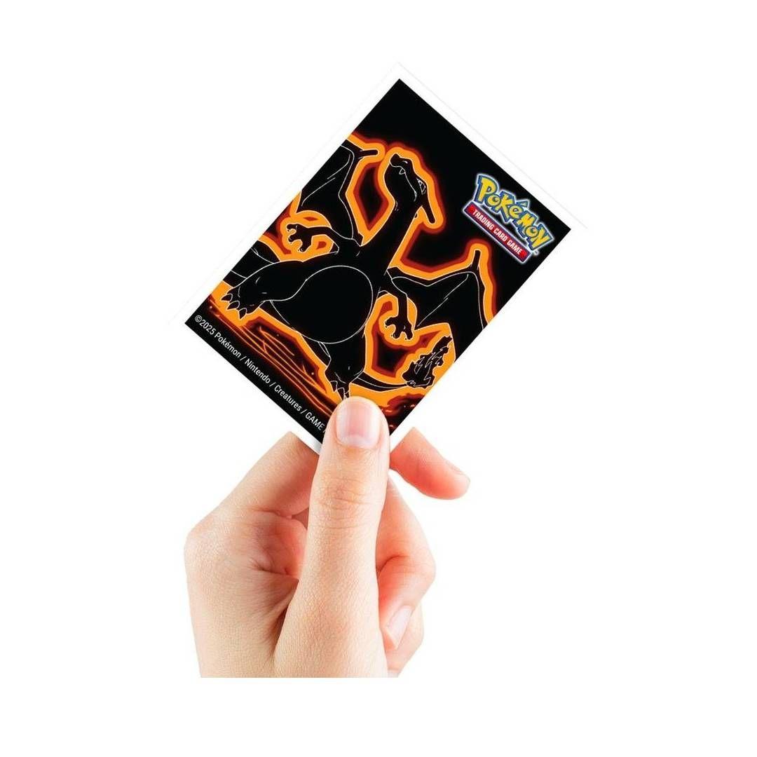 Protectores Ultra PRO Pokémon Apex, Neón Kanto Charizard-2