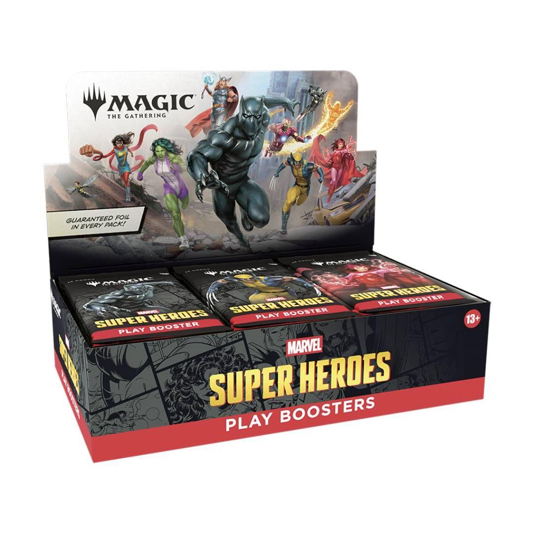 Magic The Gathering Marvel Super Heroes Booster Box Ingles-0