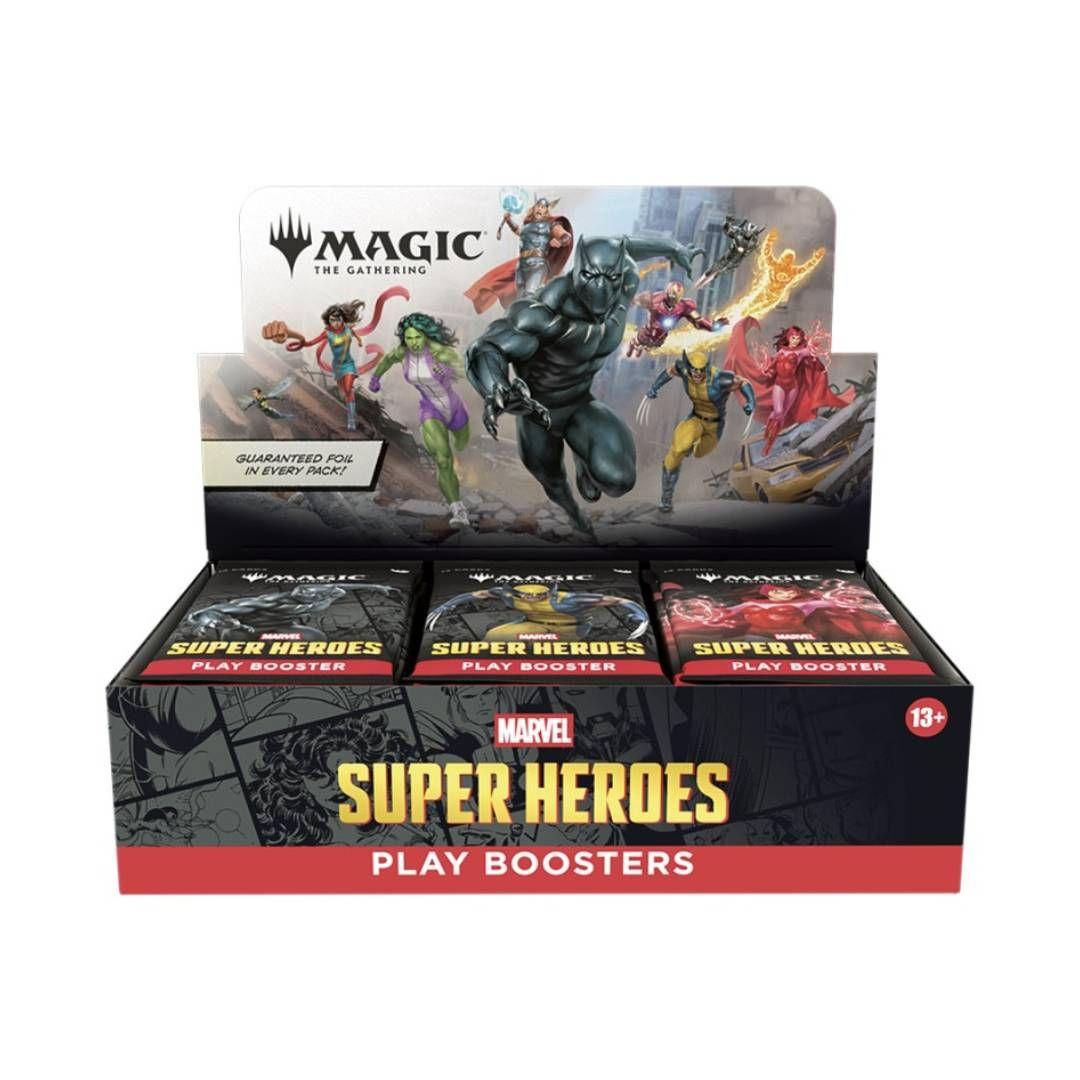 Magic The Gathering Marvel Super Heroes Booster Box Ingles-1