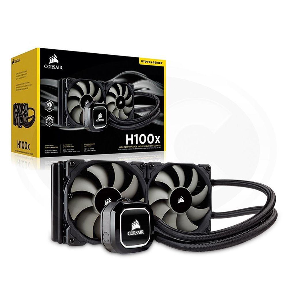 Refrigeración Liquida Corsair H100x Hydro Series AMD INTEL-3