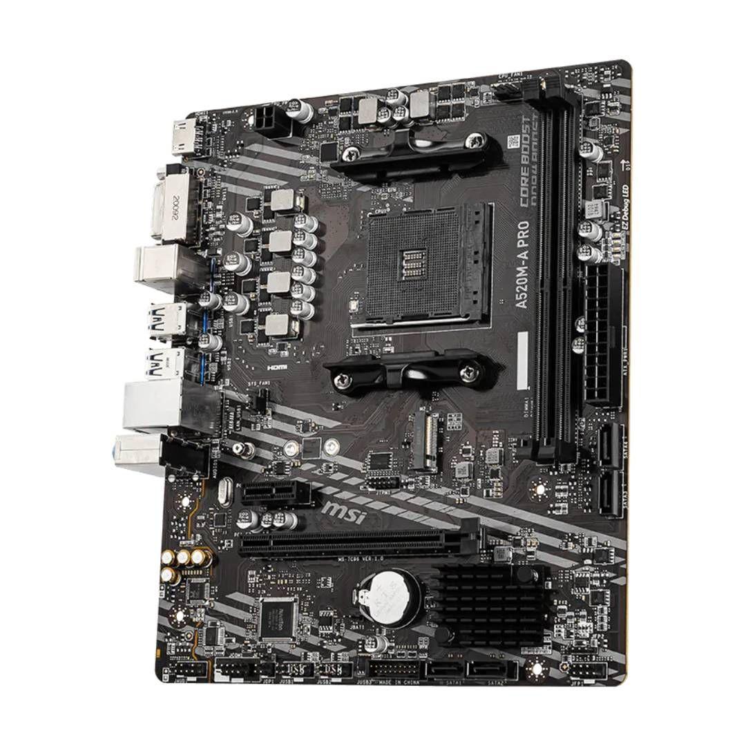 Placa Madre MSI A520M-A PRO Socket AM4 DDR4-2