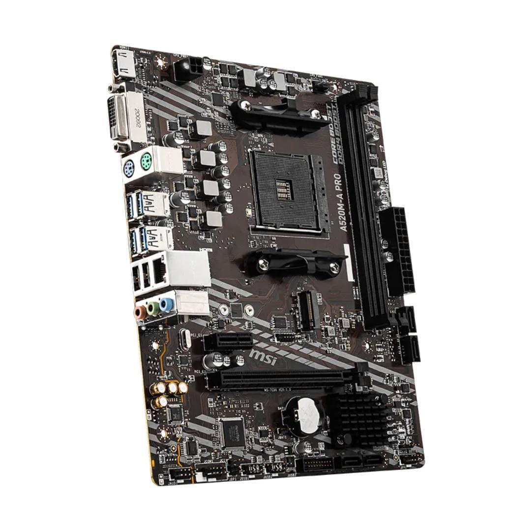 Placa Madre MSI A520M-A PRO Socket AM4 DDR4-3