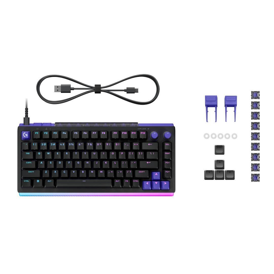 Teclado Gamer Logitech G512 X 75 Dual Swap Negro-4