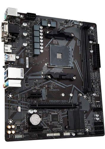 Placa Madre Gigabyte A520m S2h Am4 Envio Gratis-0