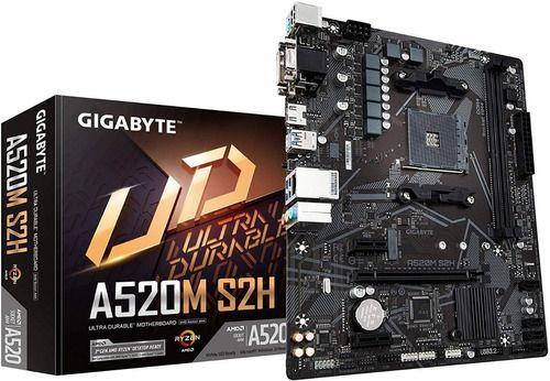 Placa Madre Gigabyte A520m S2h Am4 Envio Gratis-1