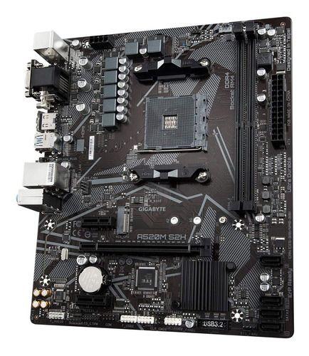 Placa Madre Gigabyte A520m S2h Am4 Envio Gratis-4